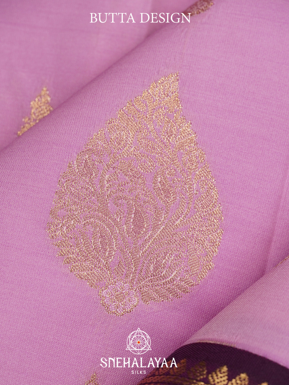 Lavender Art Silk Saree