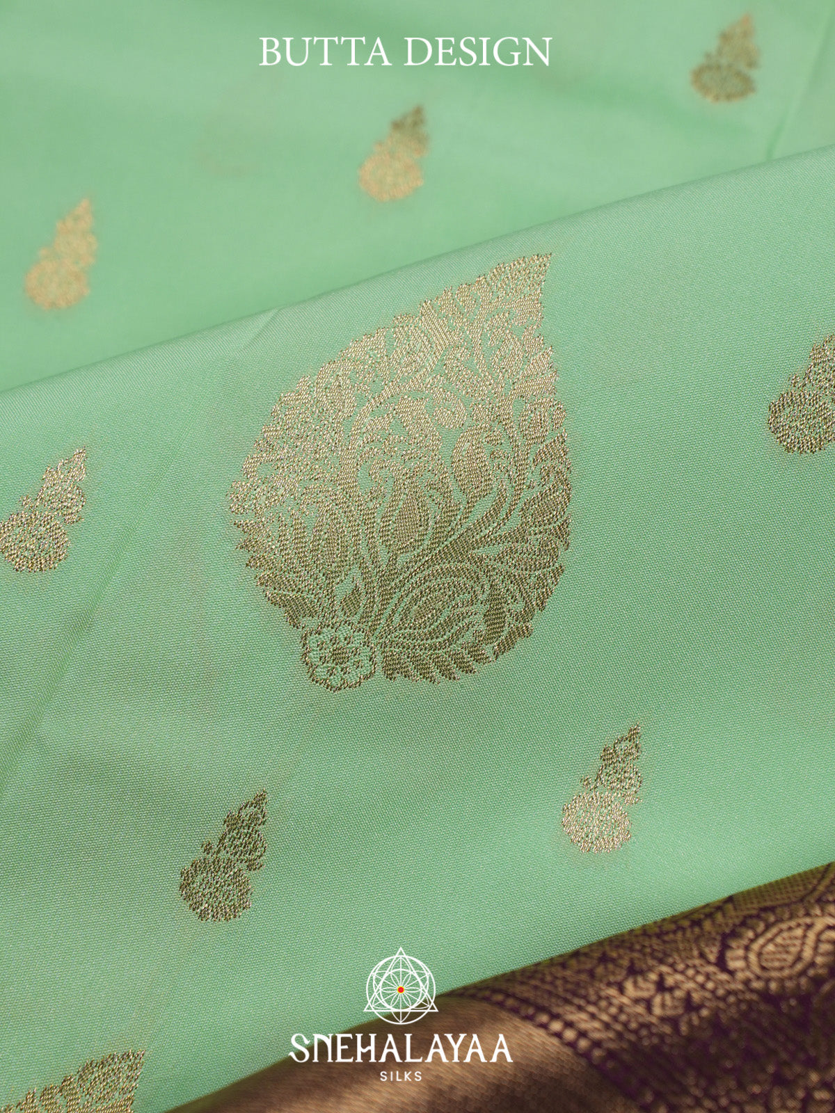 Pista Green Art Silk Saree