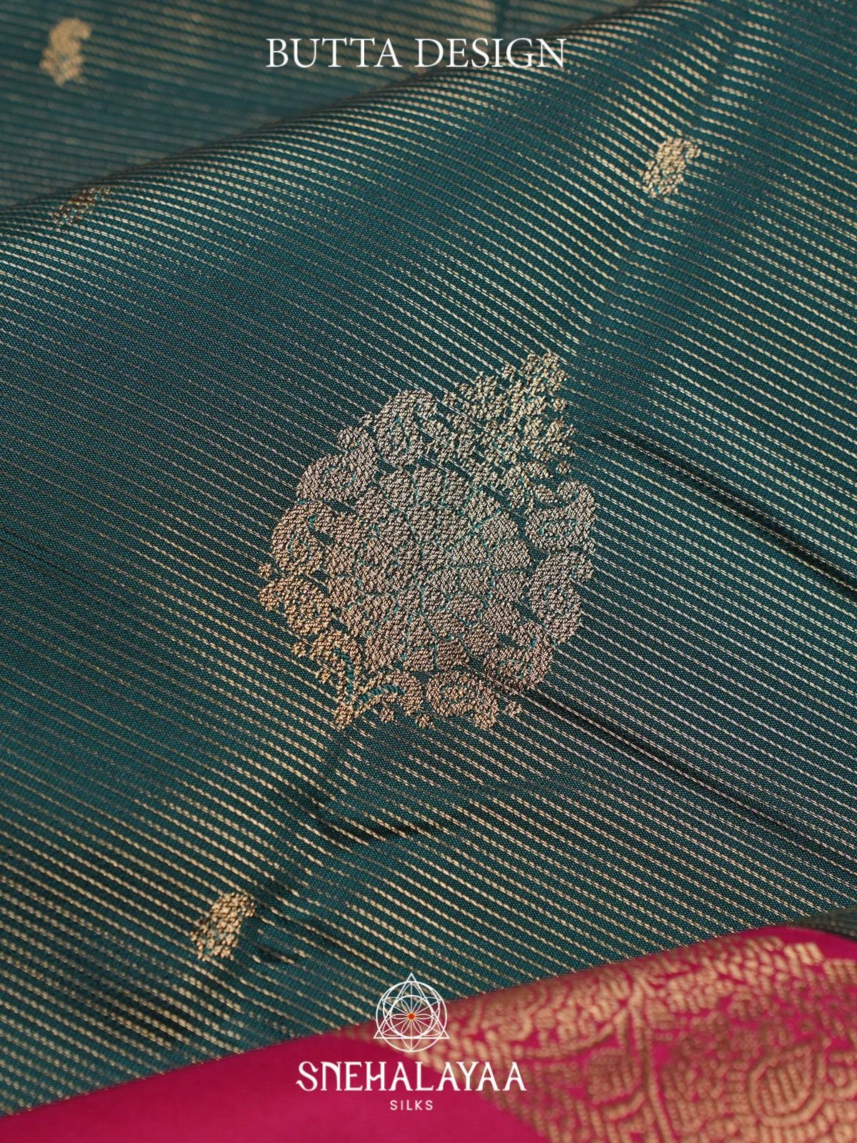 Teal Blue Art Silk Saree