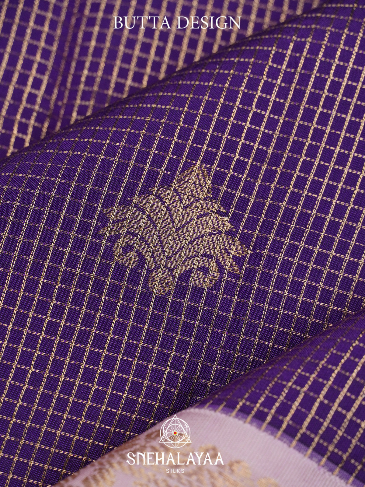 Purple Art Silk Saree
