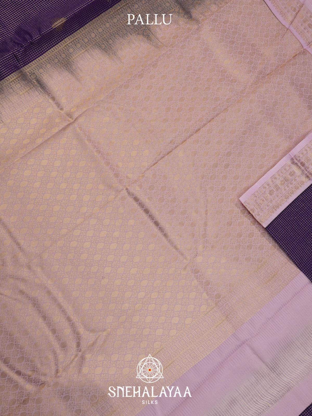 Purple Art Silk Saree