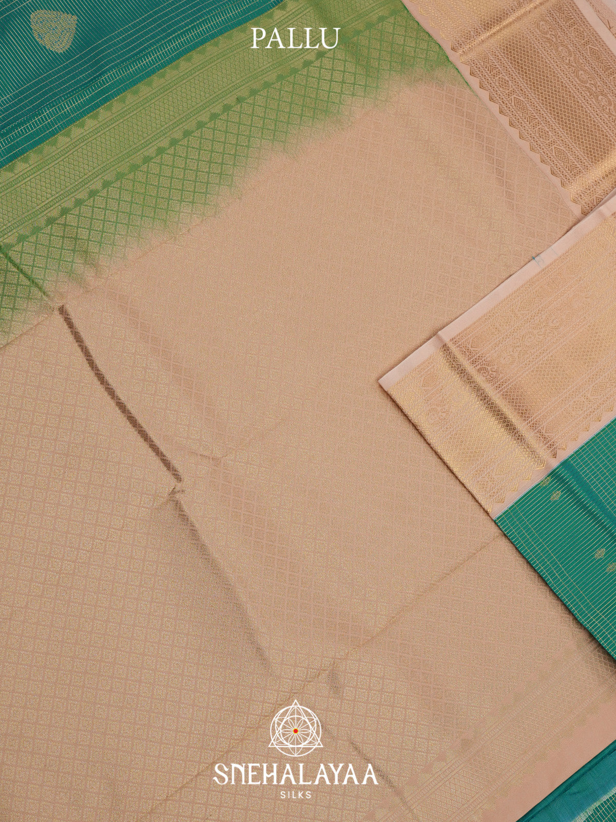 Teal Green Art Silk Saree