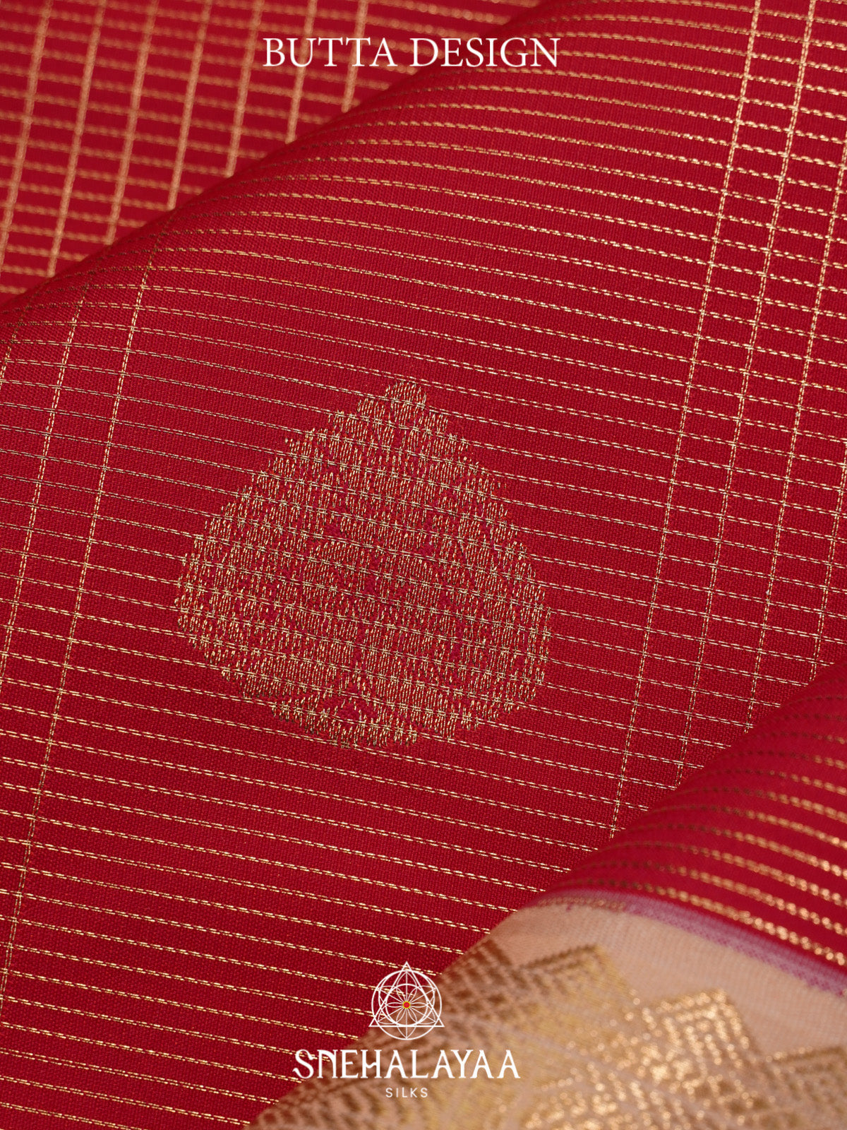Red Art Silk Saree