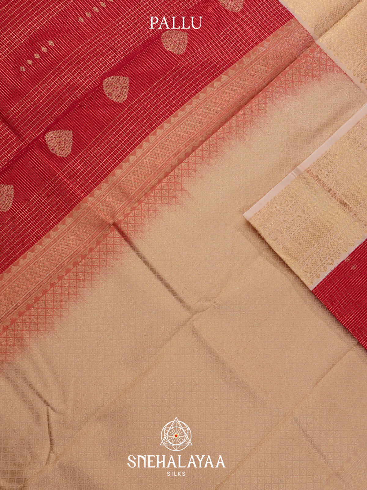 Red Art Silk Saree