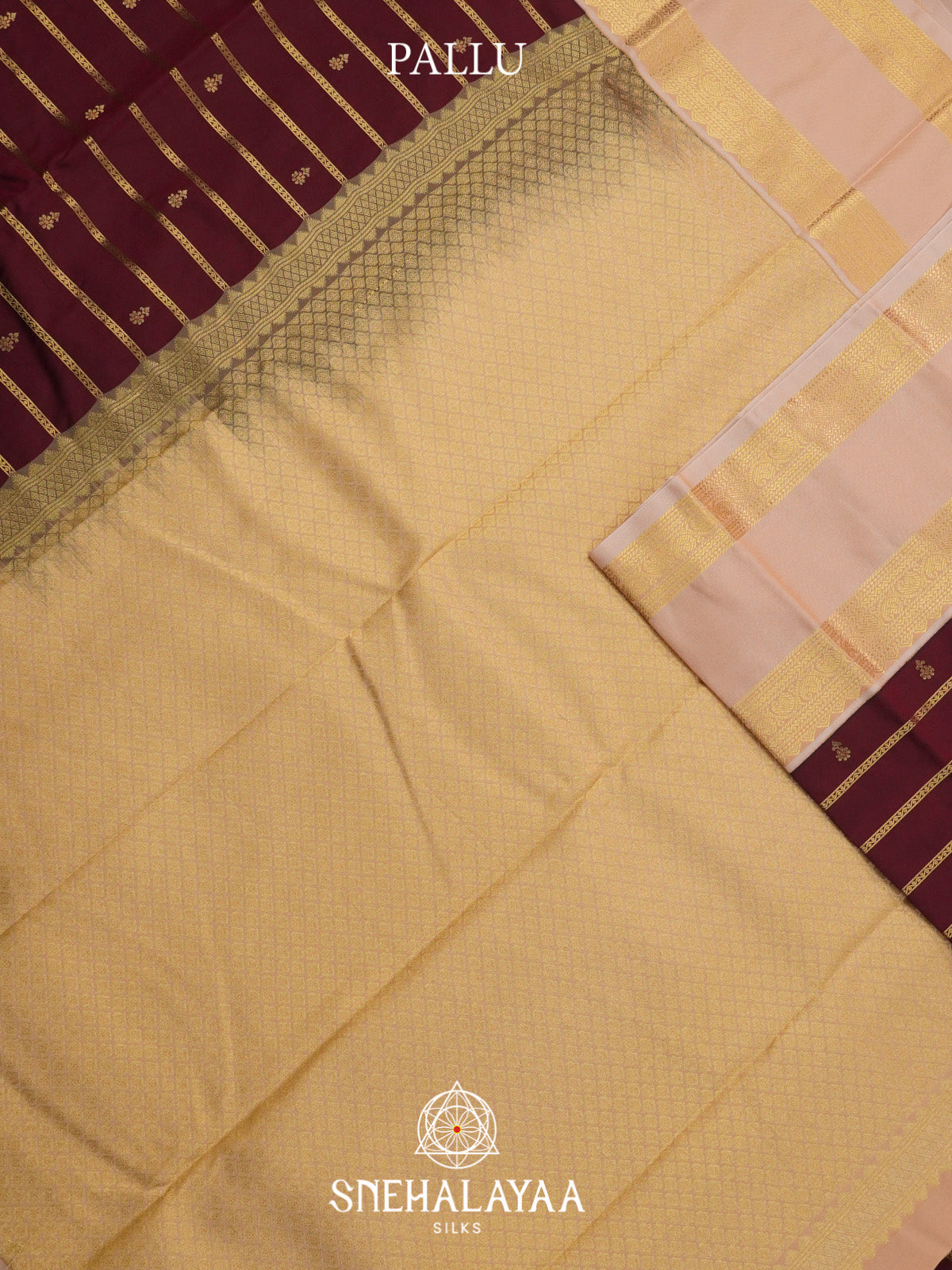 Coffee Brown Art Silk Saree