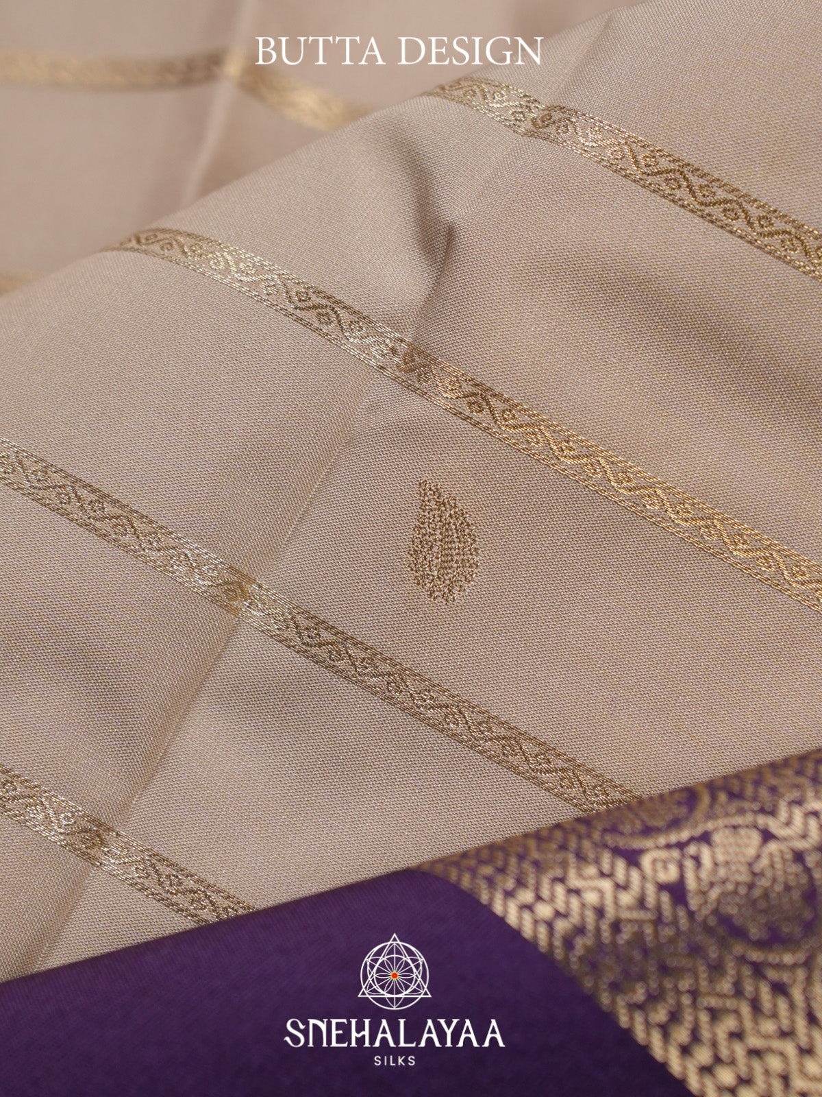 Beige Art Silk Saree