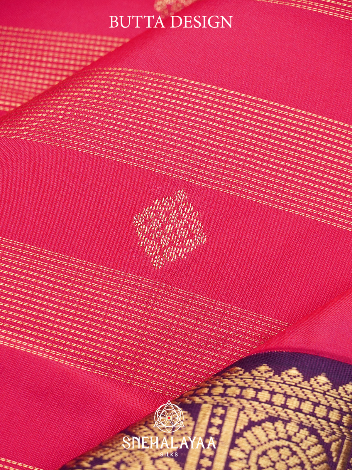 Pink Art Silk Saree
