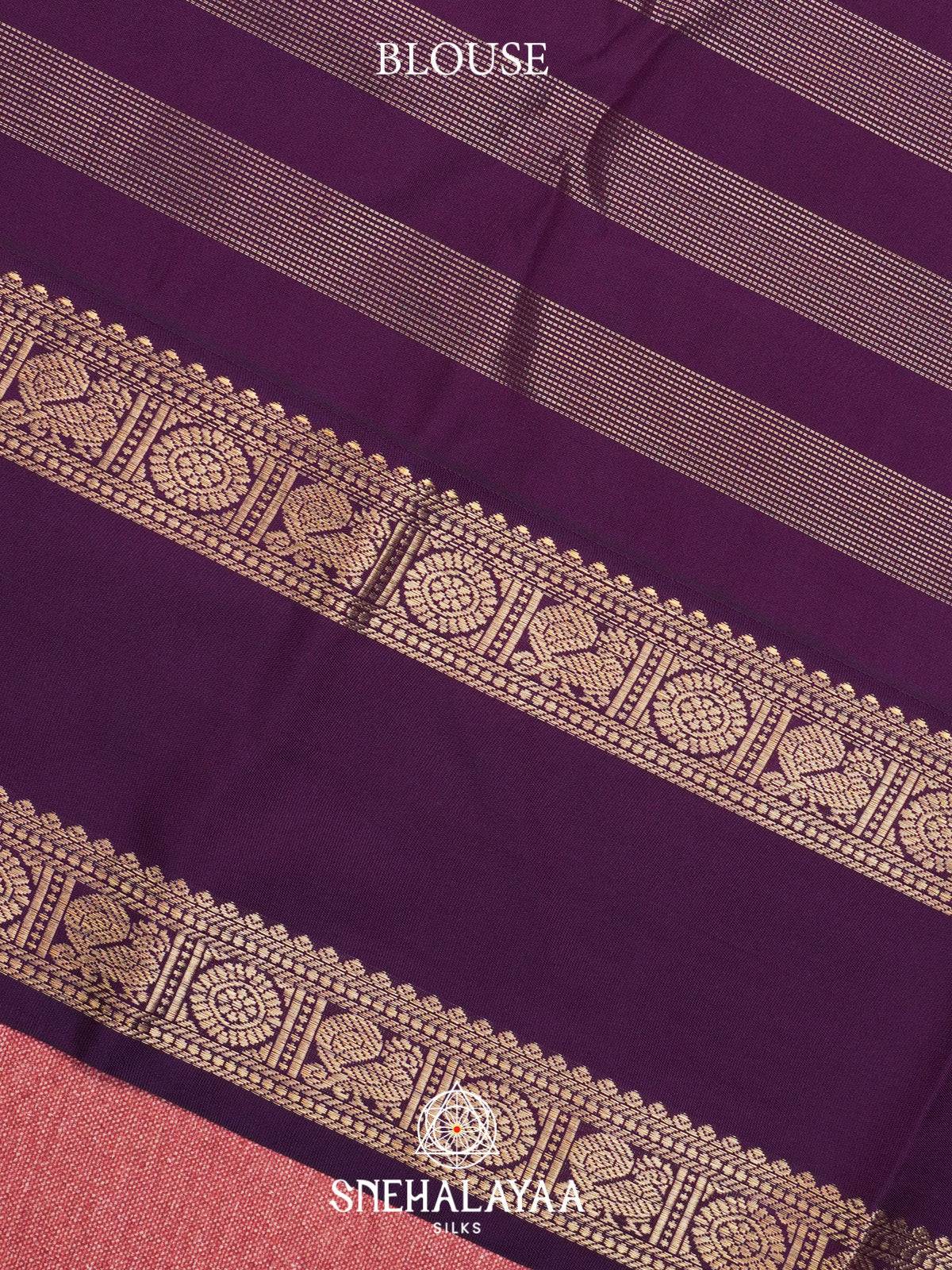 Pink Art Silk Saree