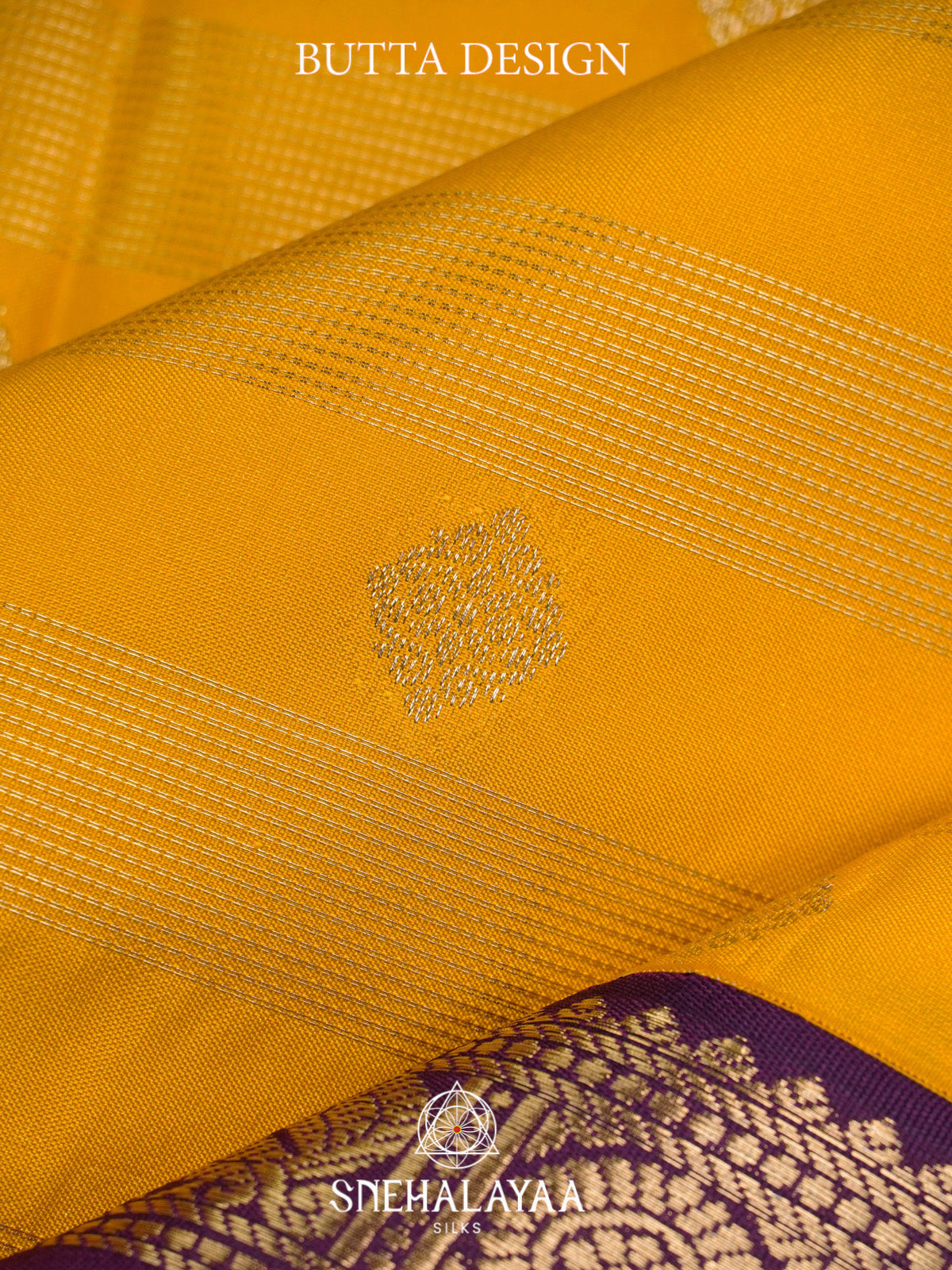 Yellow Art Silk Saree