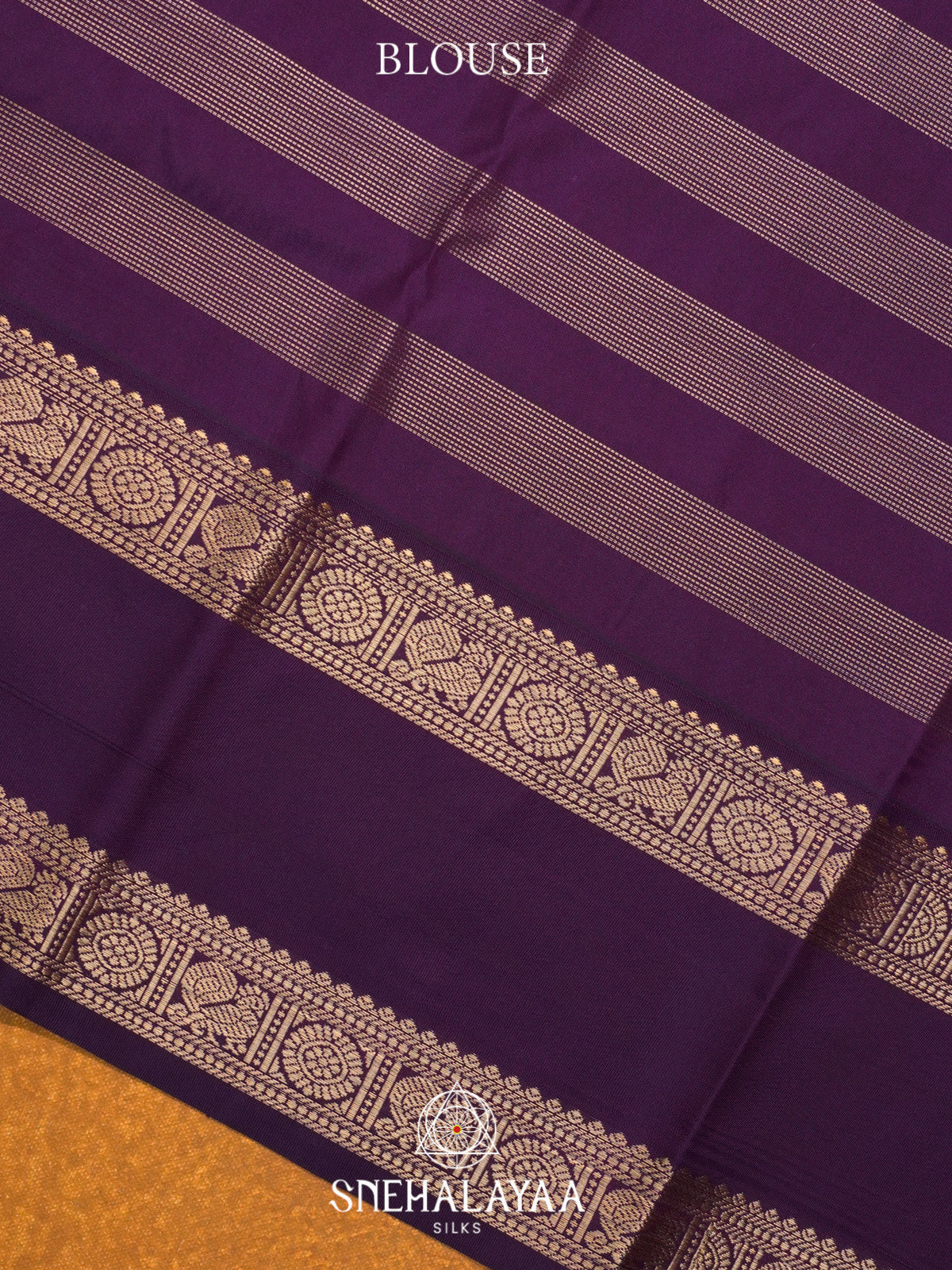 Yellow Art Silk Saree