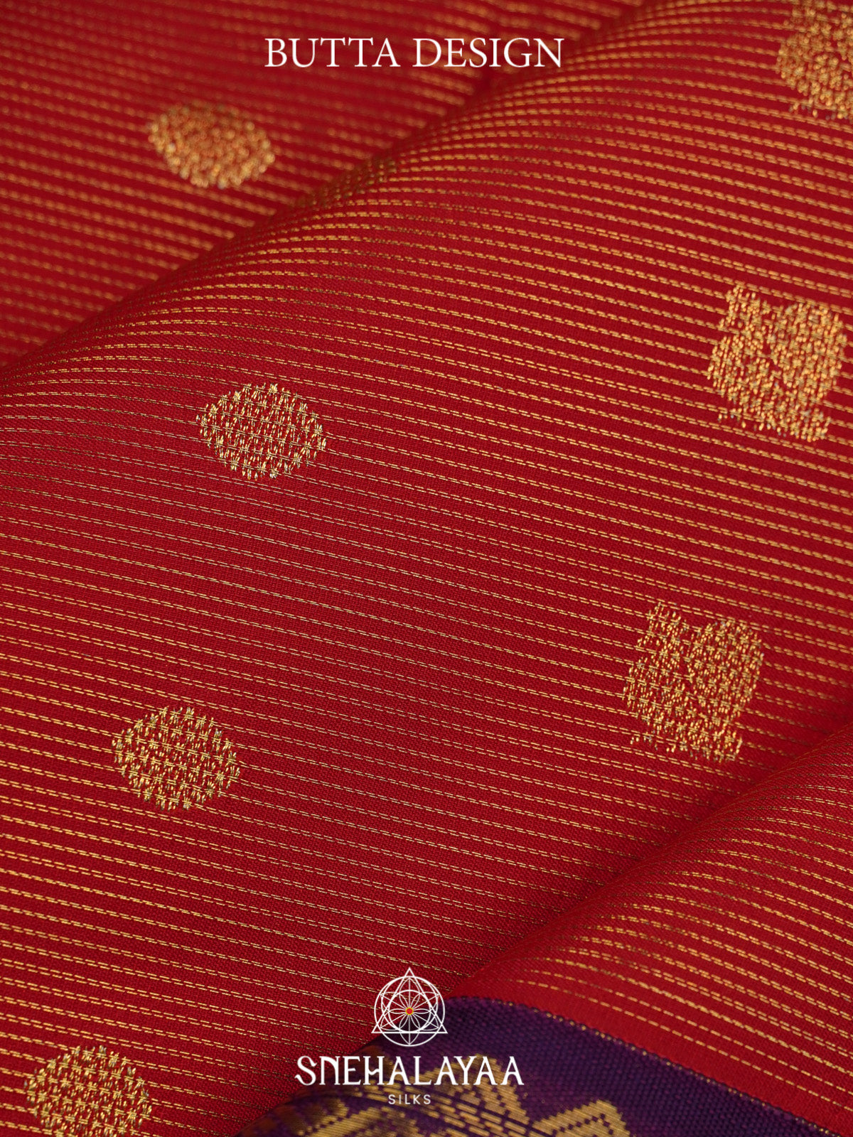 Burnt Orange Art Silk Saree