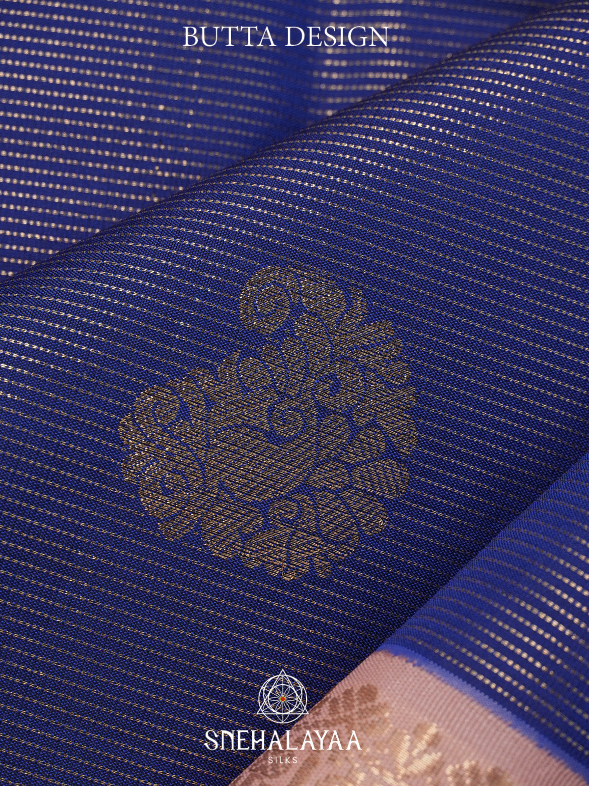 Navy Blue Art Silk Saree