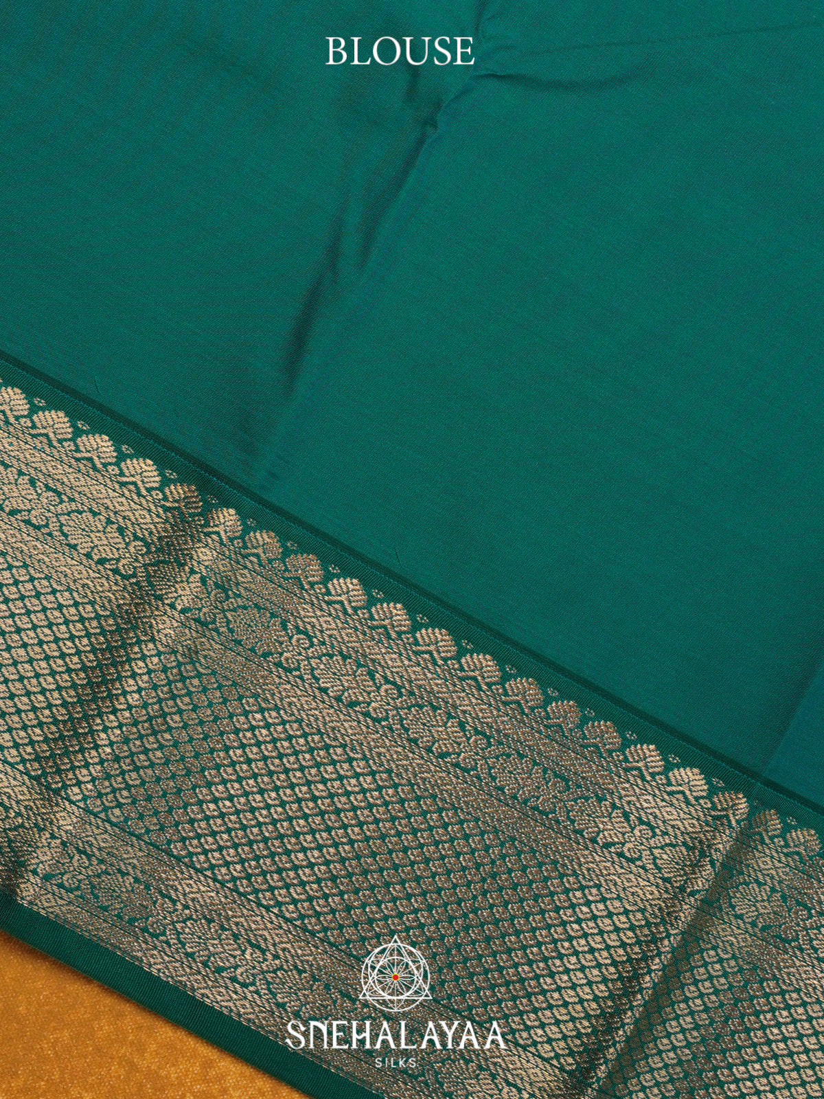 Chocolate Brown Art Silk Saree