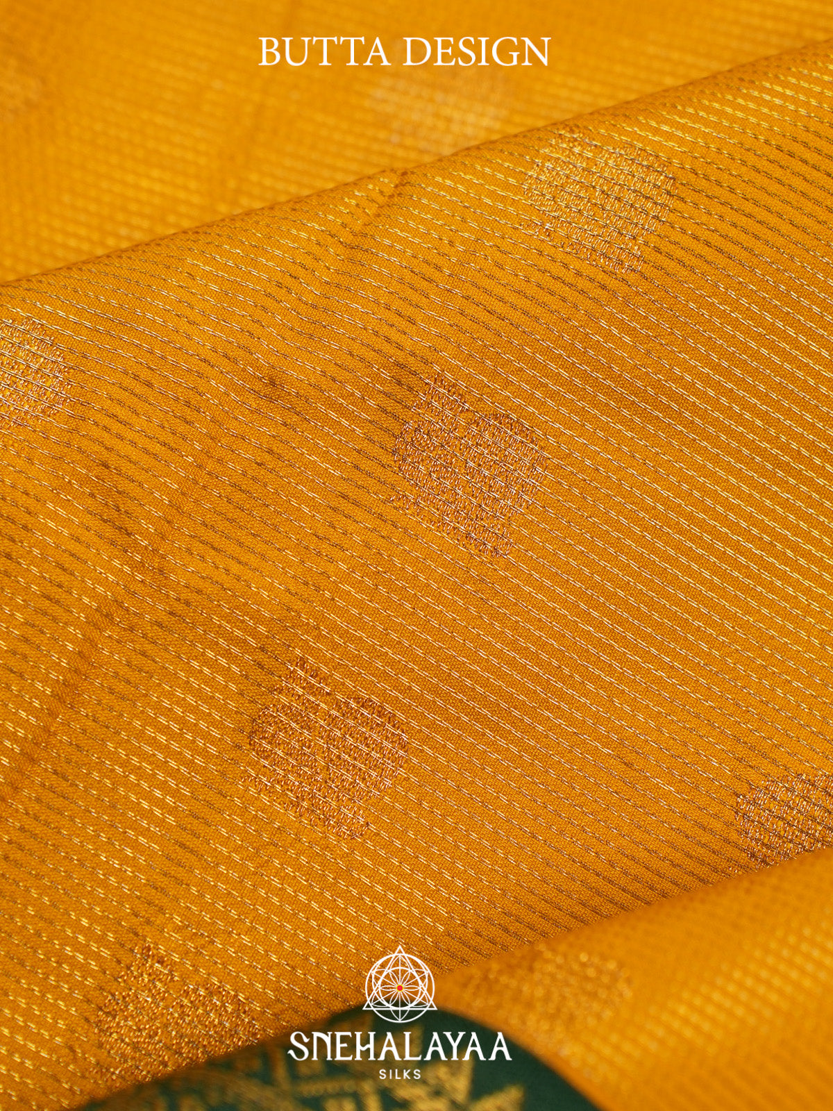 Mango Yellow Art Silk Saree