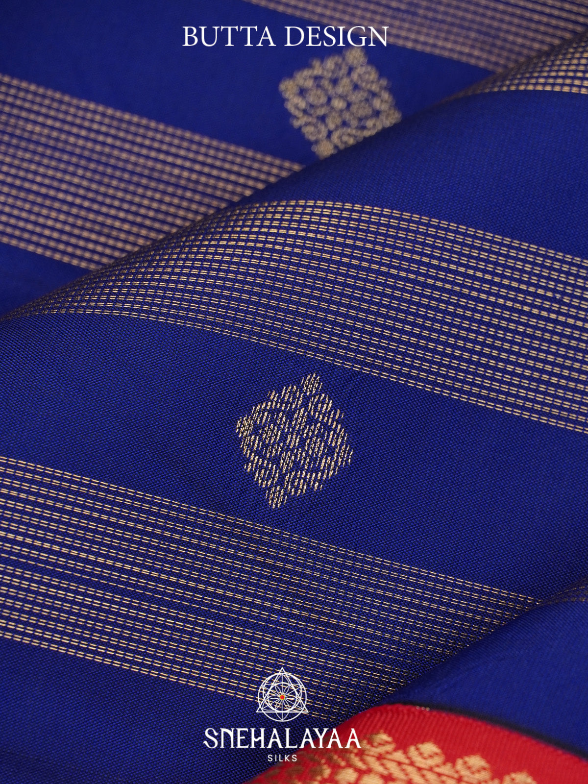 Navy Blue Art Silk Saree