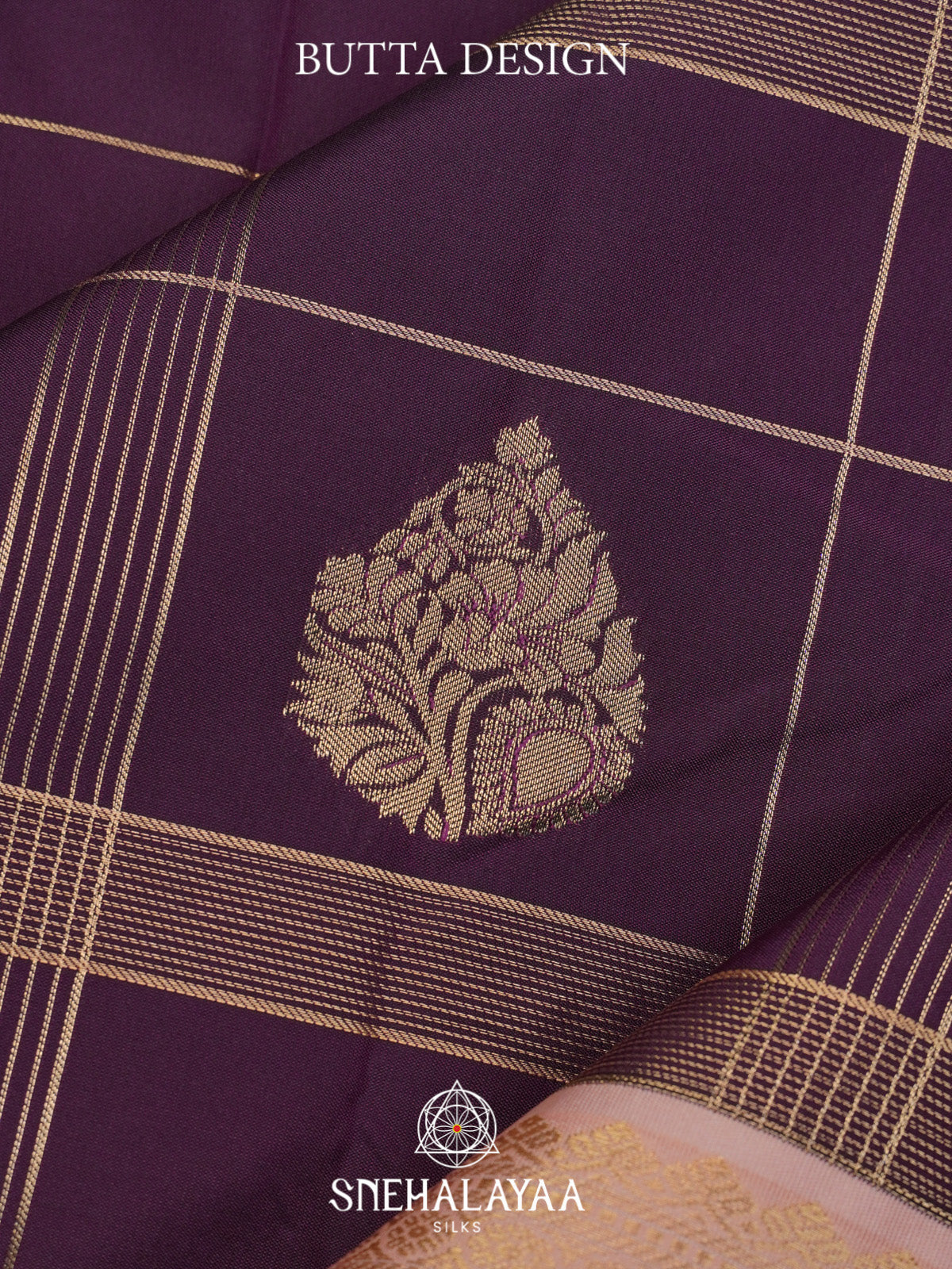 Wine Art Silk Saree