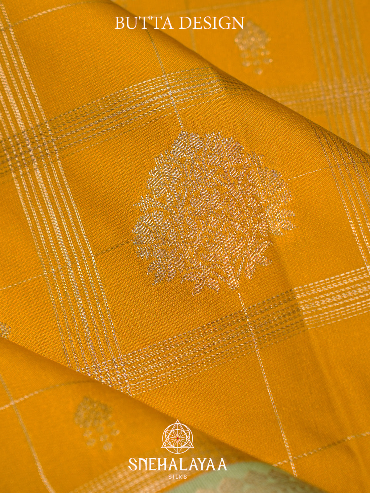 Yellow Art Silk Saree