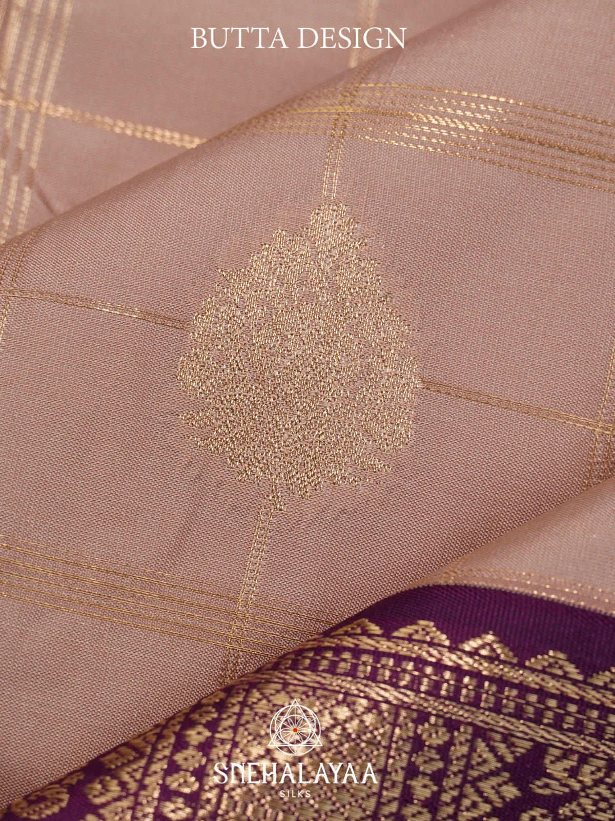 Beige Art Silk Saree