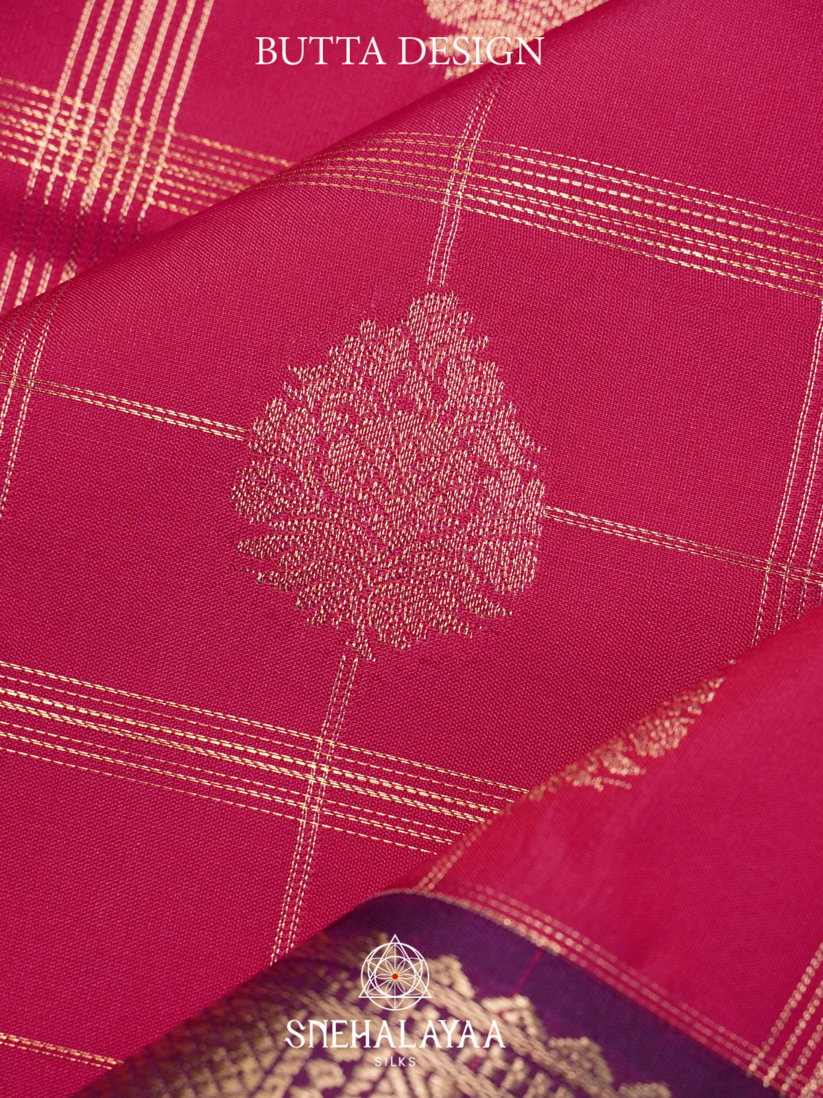 Pink Art Silk Saree