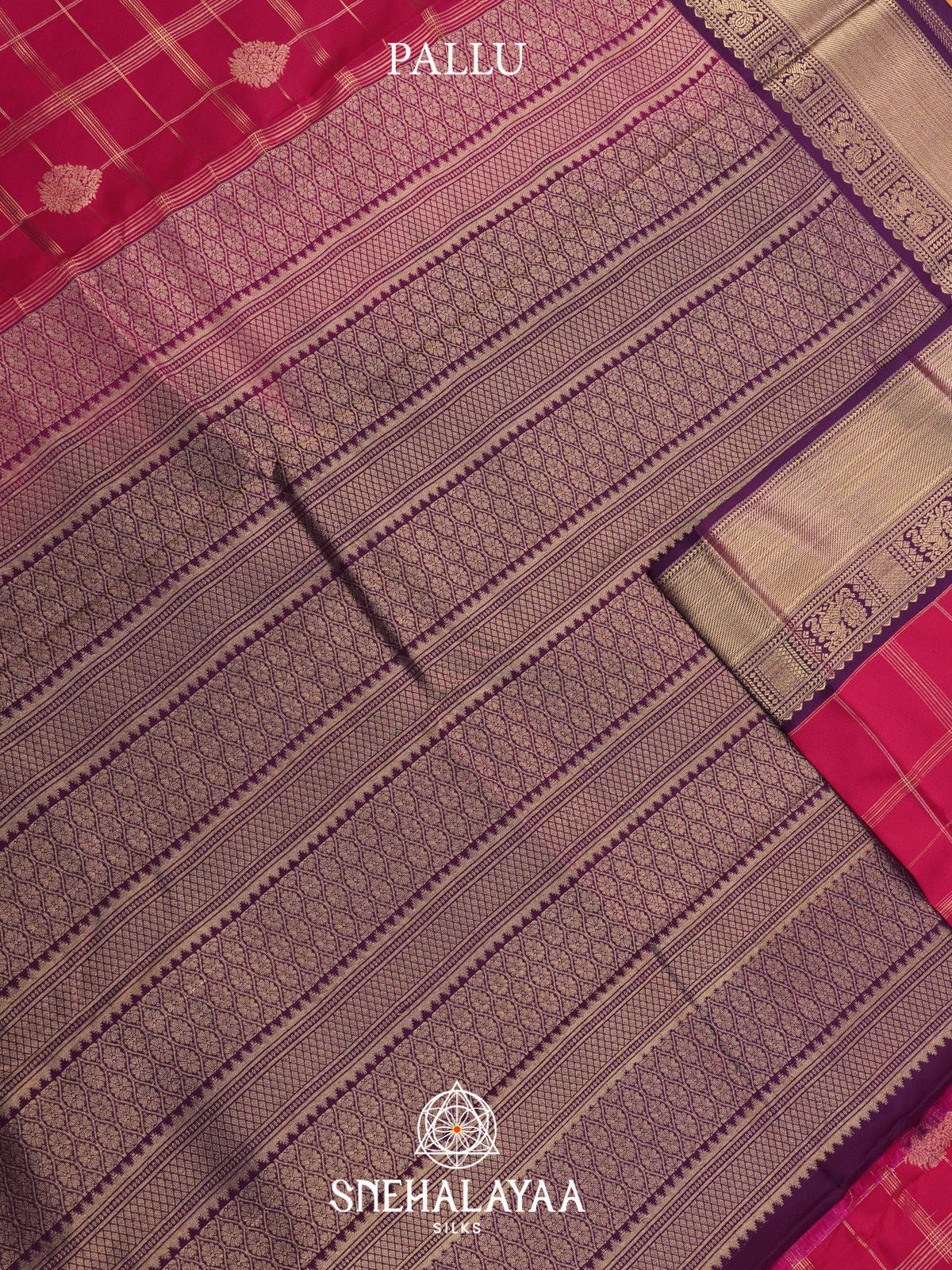 Pink Art Silk Saree