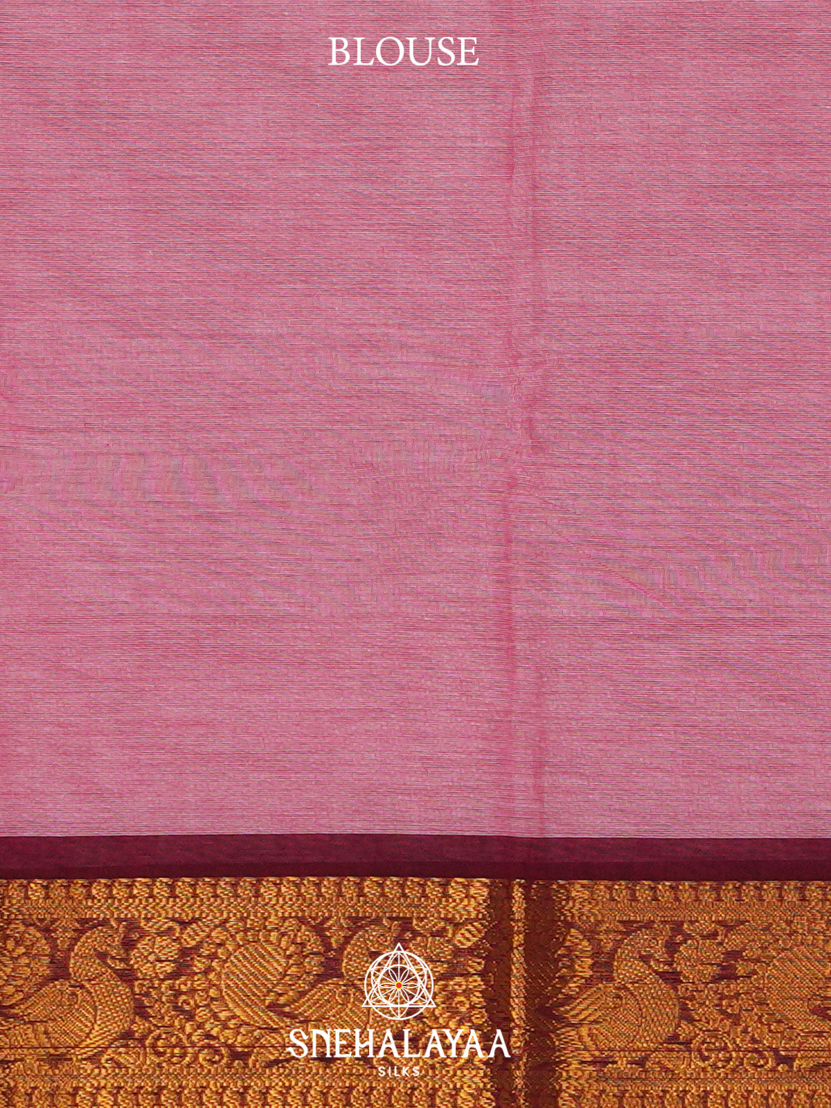 Pink Chettinad Cotton Saree