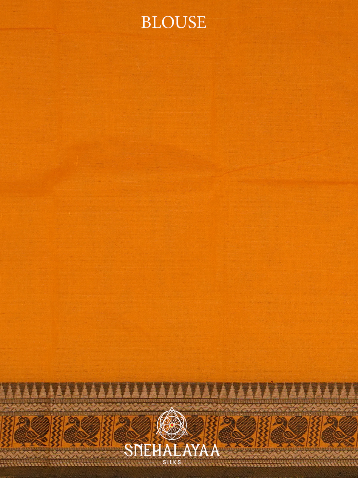 Mango Yellow Chettinad Cotton Saree