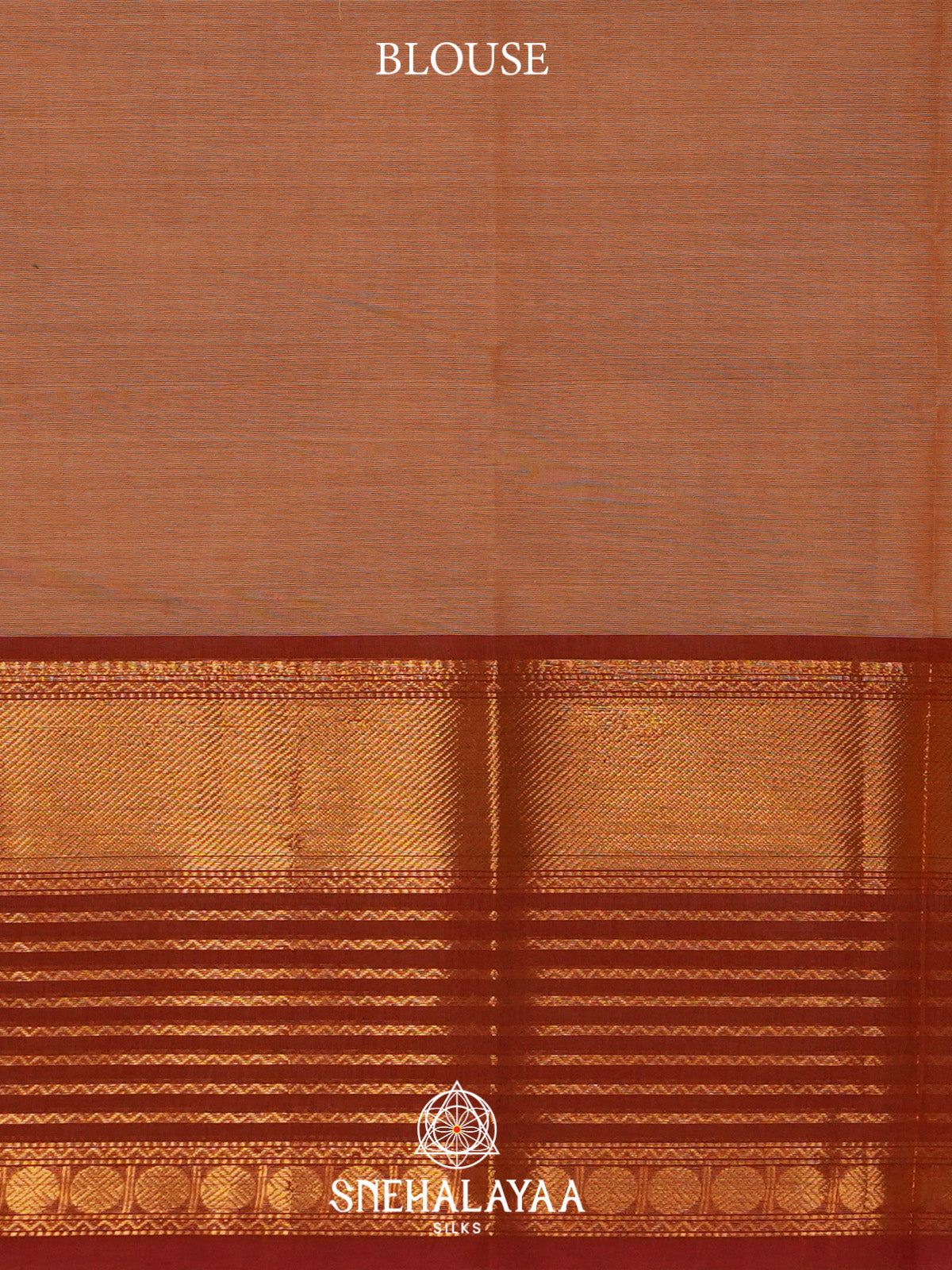 Sandal Handloom Cotton Saree