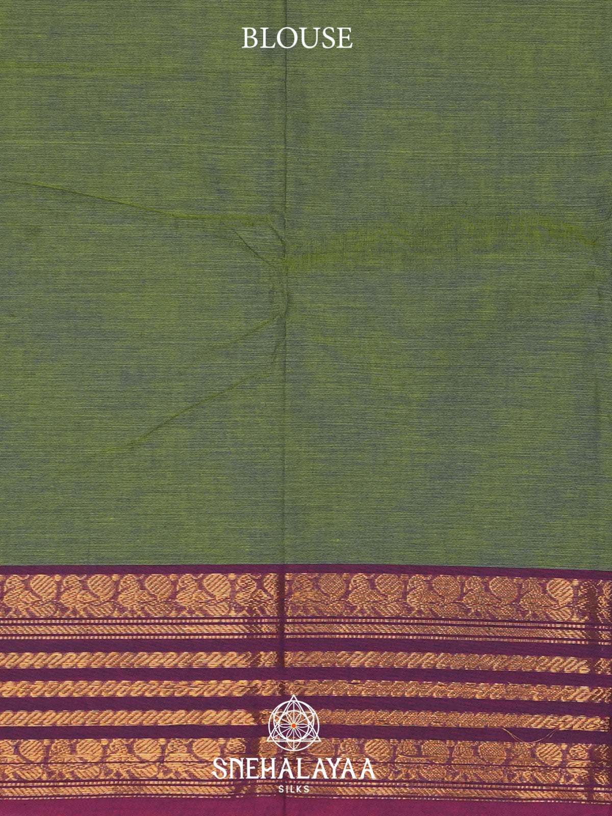 Green Handloom Cotton Saree