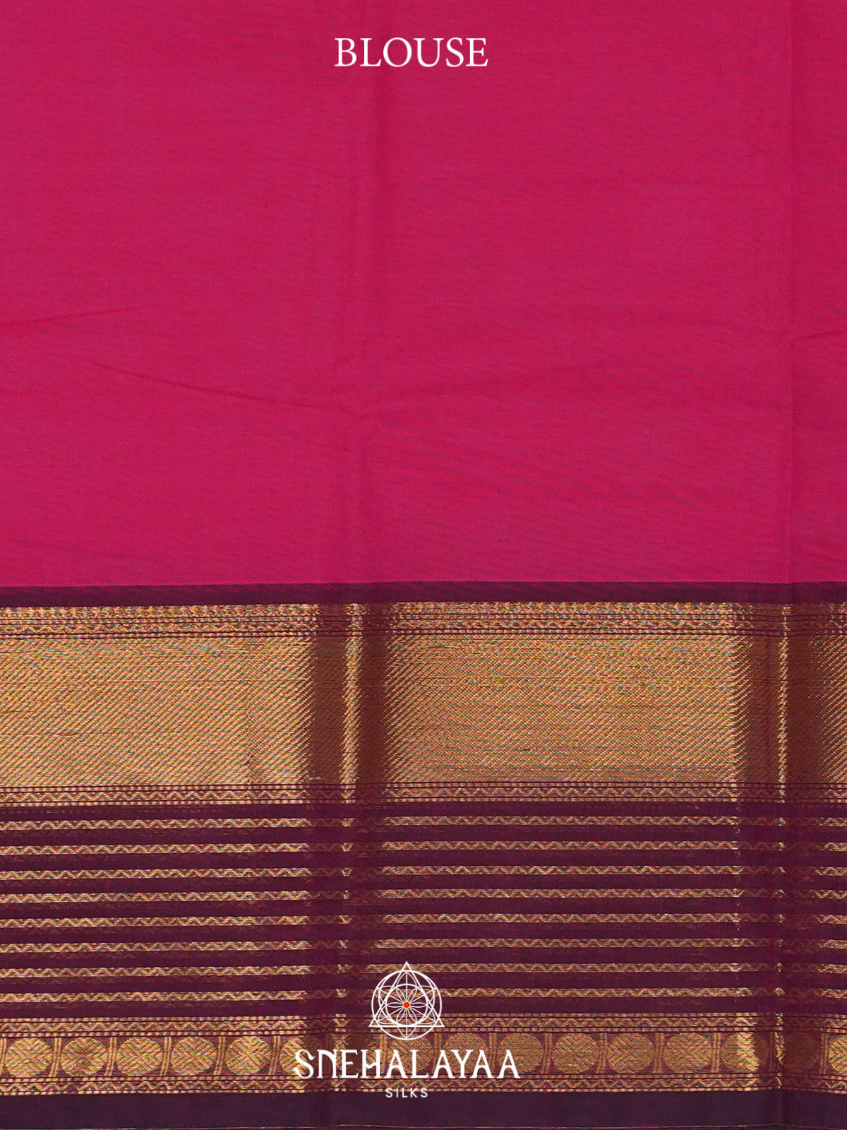 Pink Handloom Cotton Saree