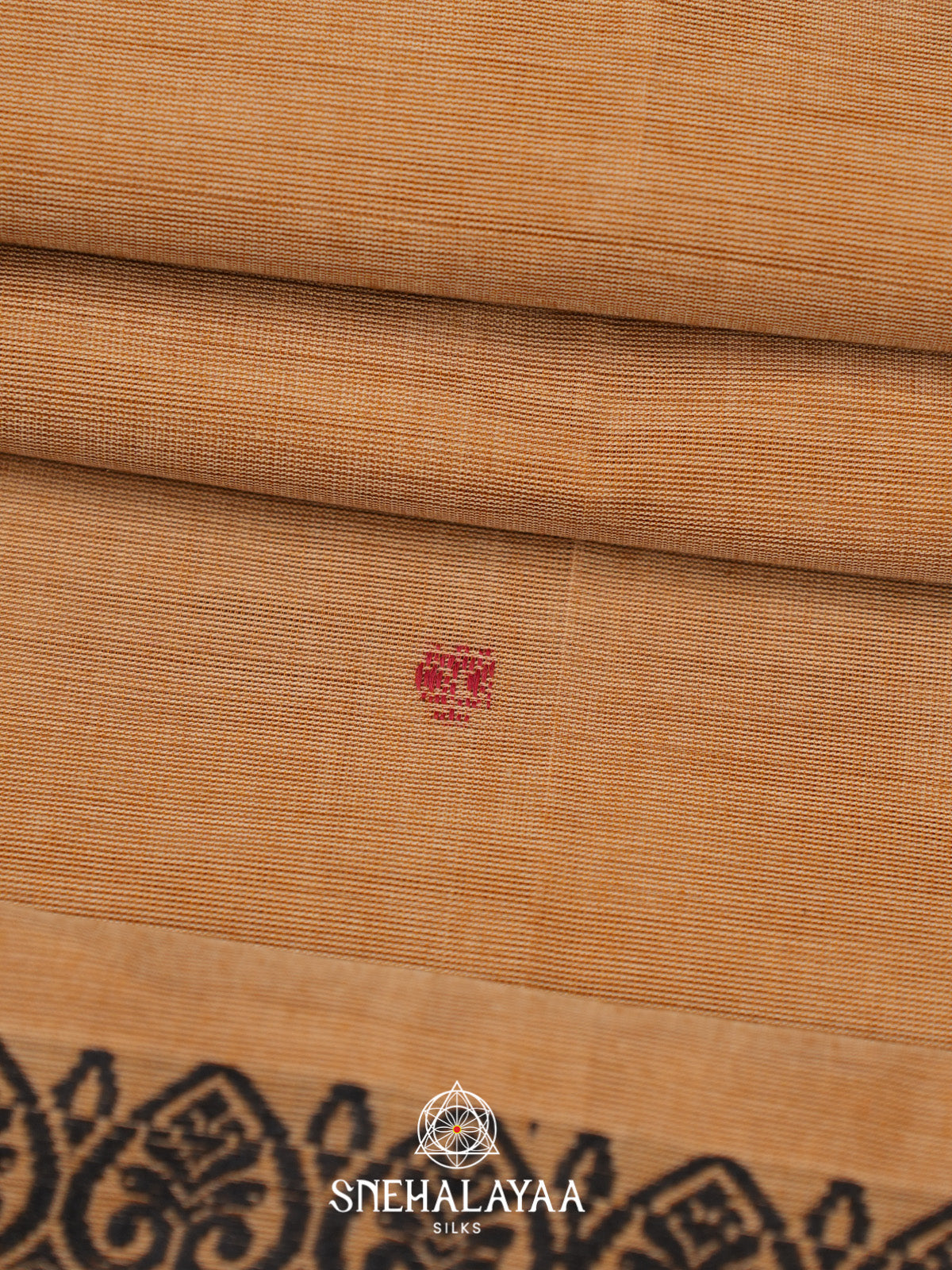 Sandal Handloom Cotton Saree
