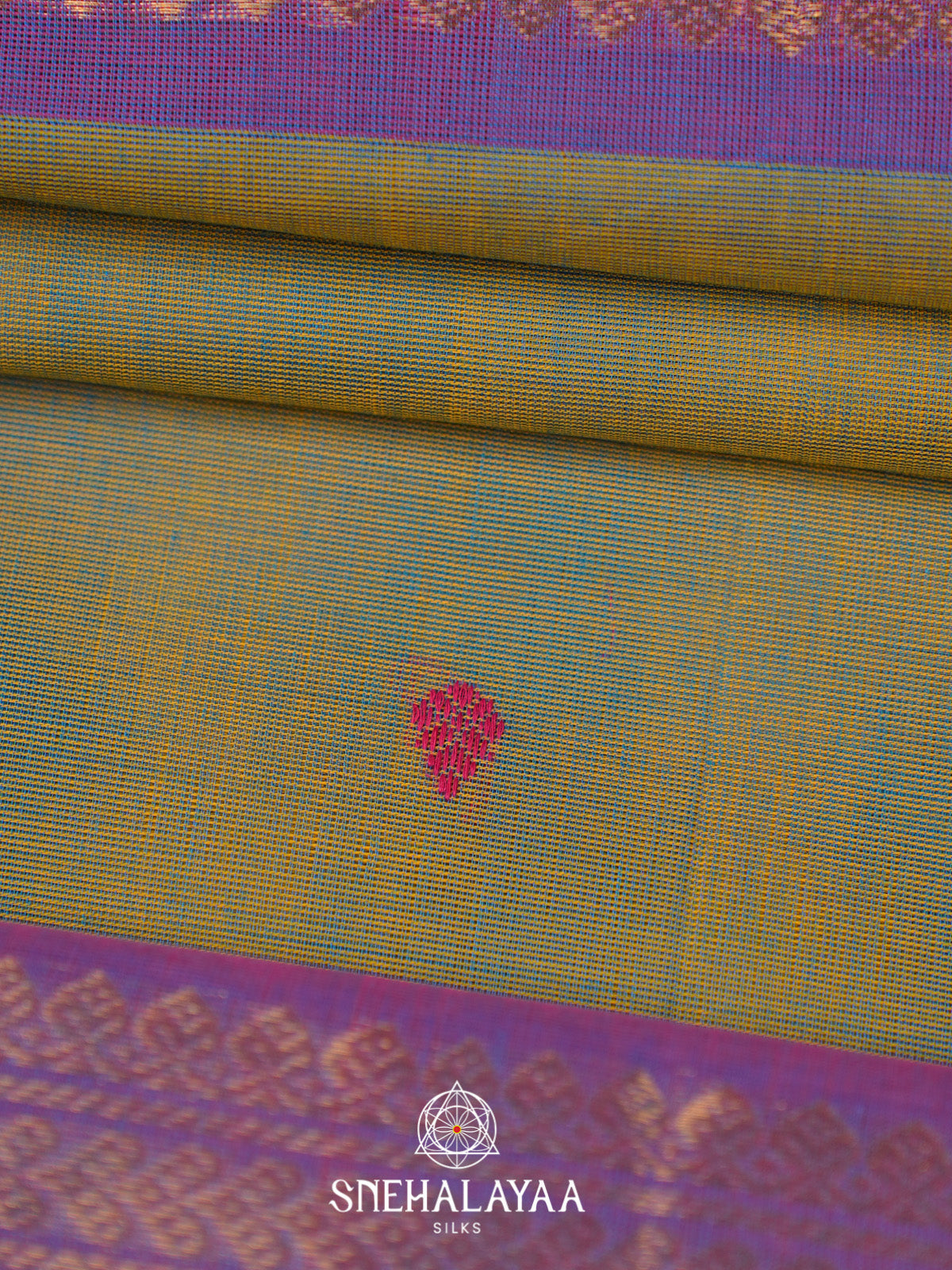 Green Handloom Cotton Saree