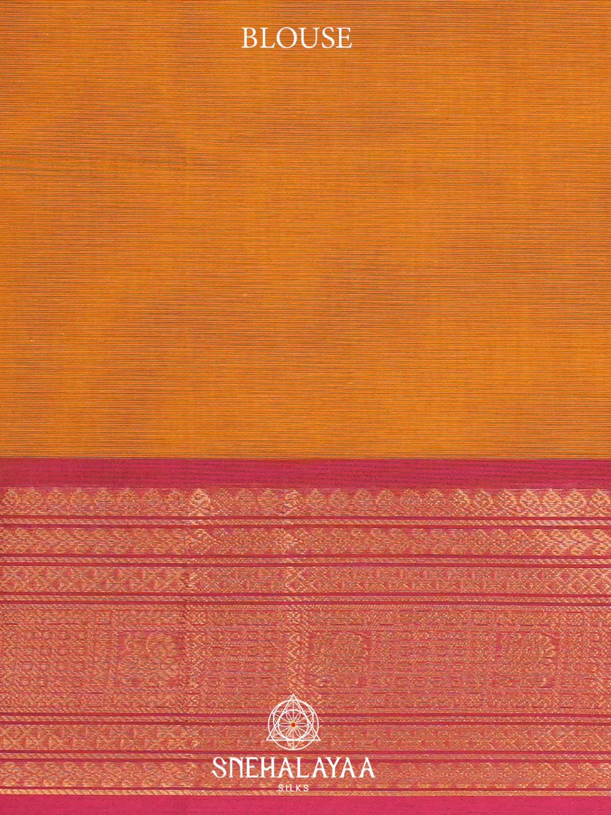 Mango Yellow Handloom Cotton Saree