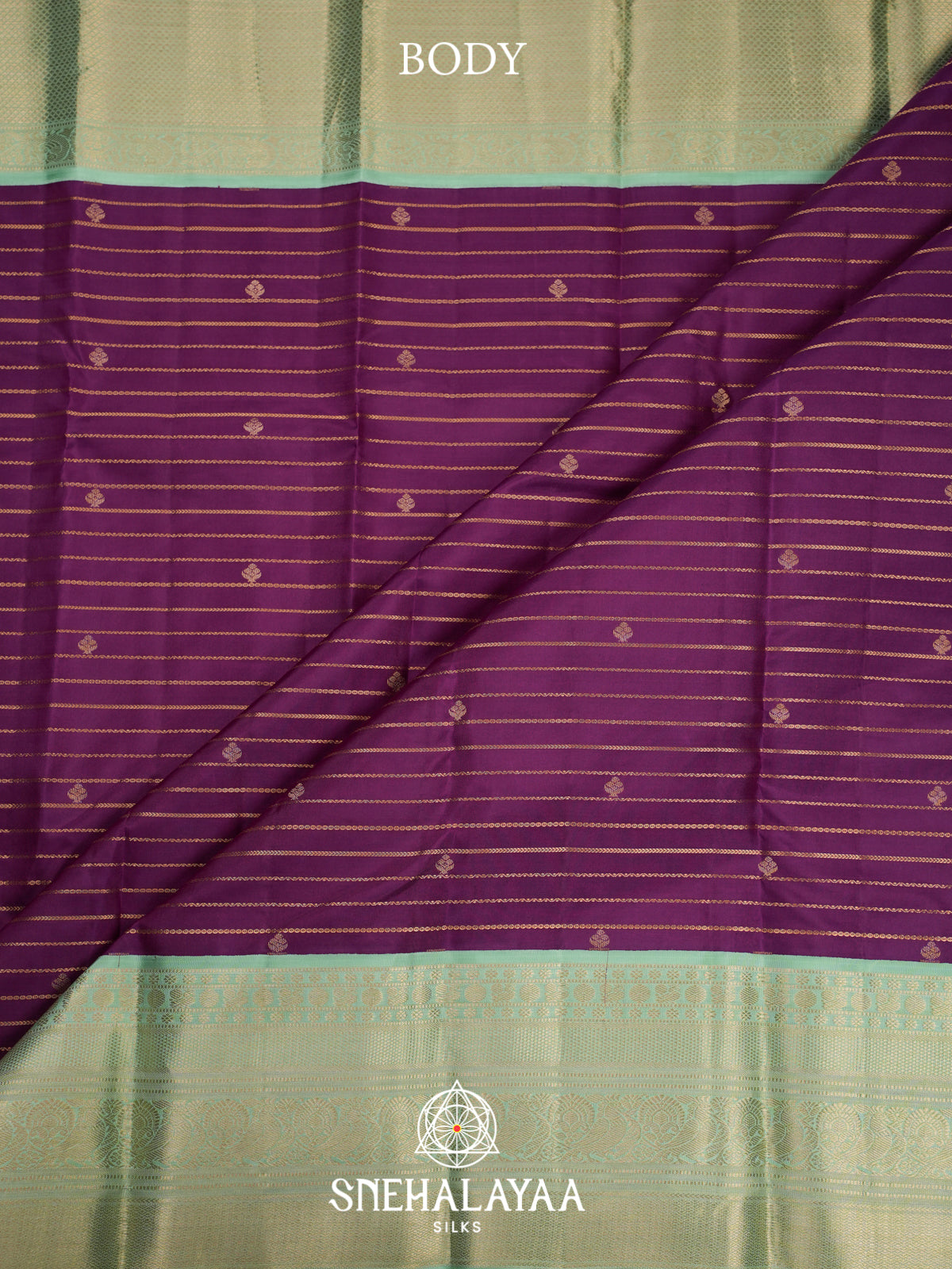 Purple Kanjivaram Silk Saree
