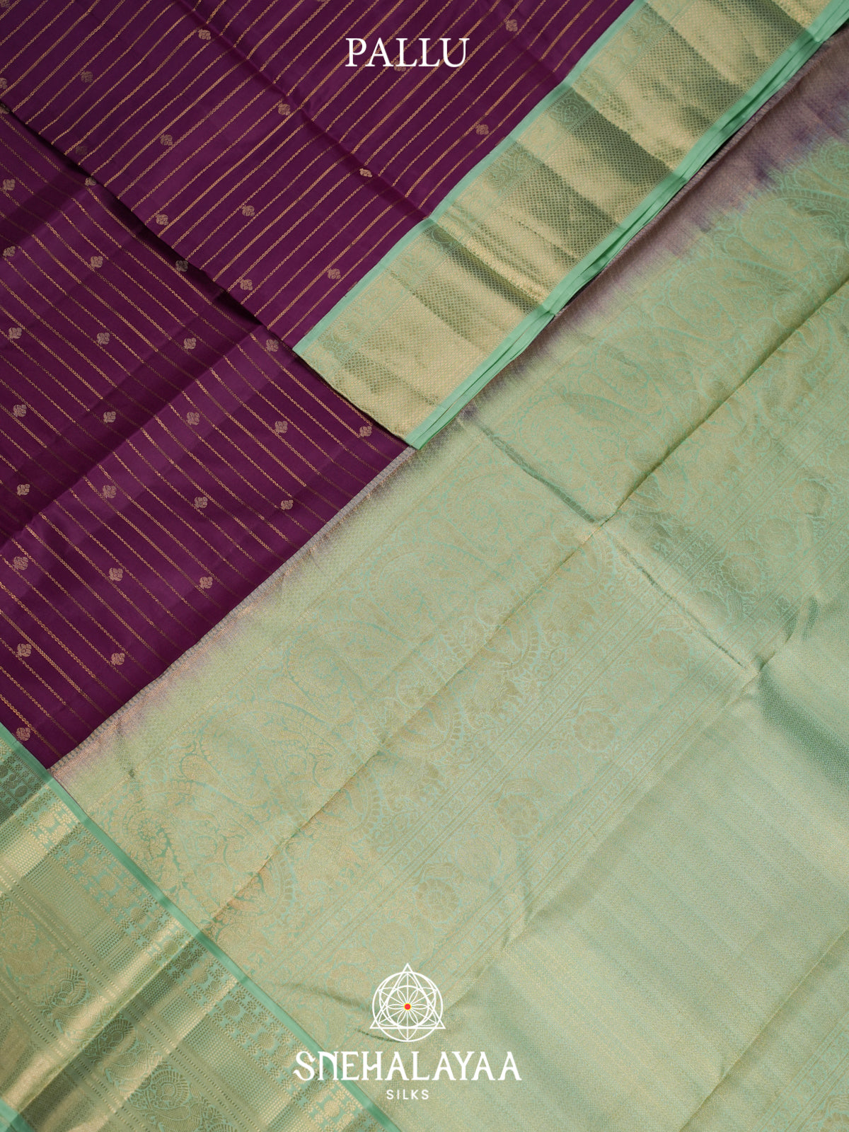 Purple Kanjivaram Silk Saree