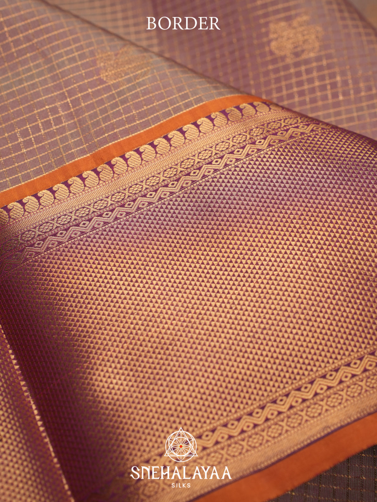 Onion Pink Kanjivaram Silk Saree