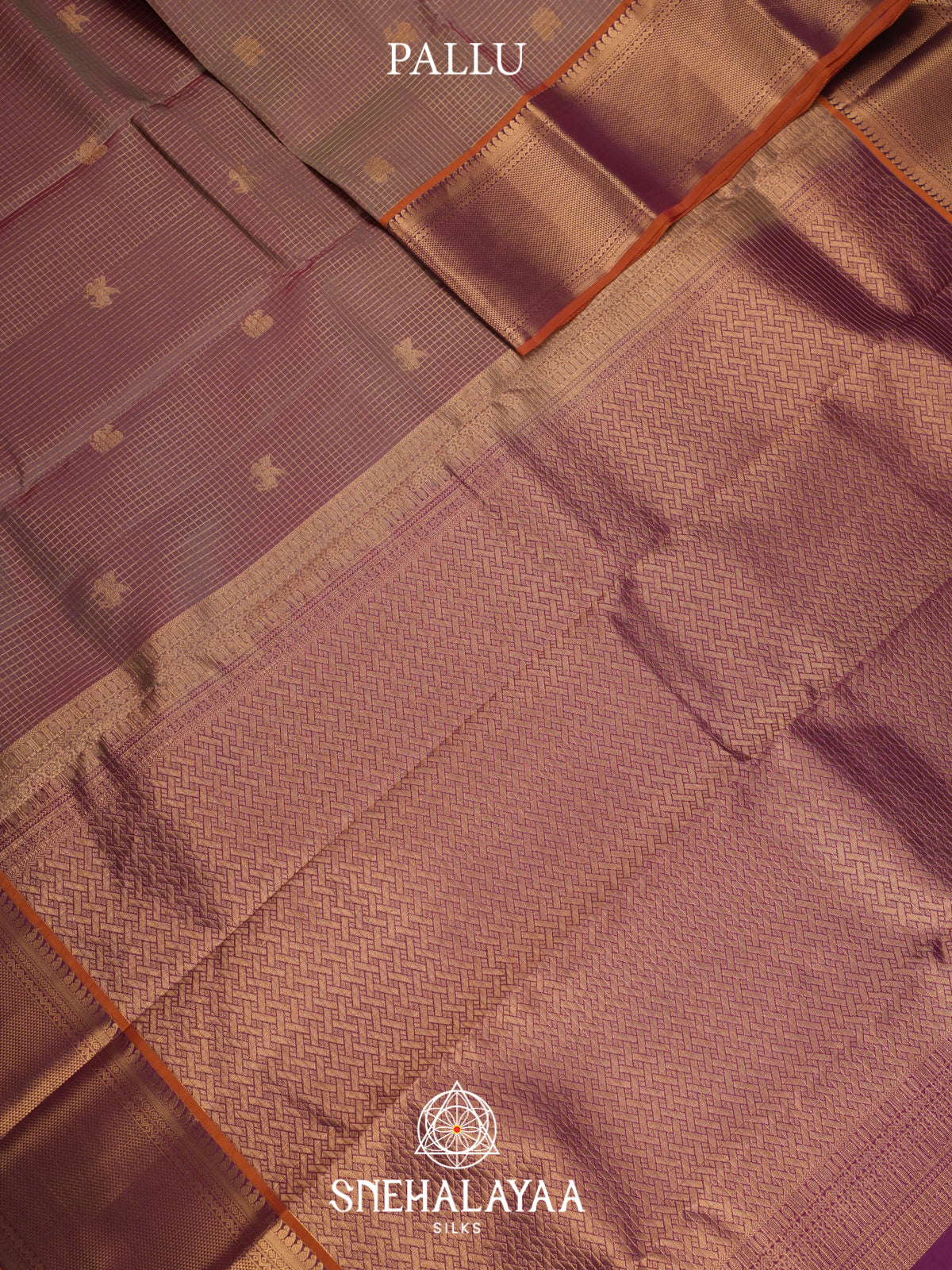 Onion Pink Kanjivaram Silk Saree