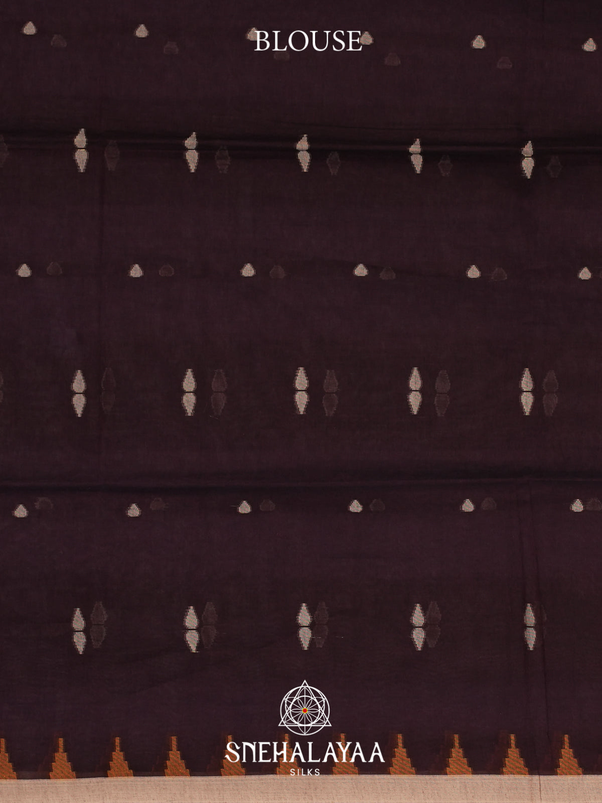 Wine Mul Cotton Saree