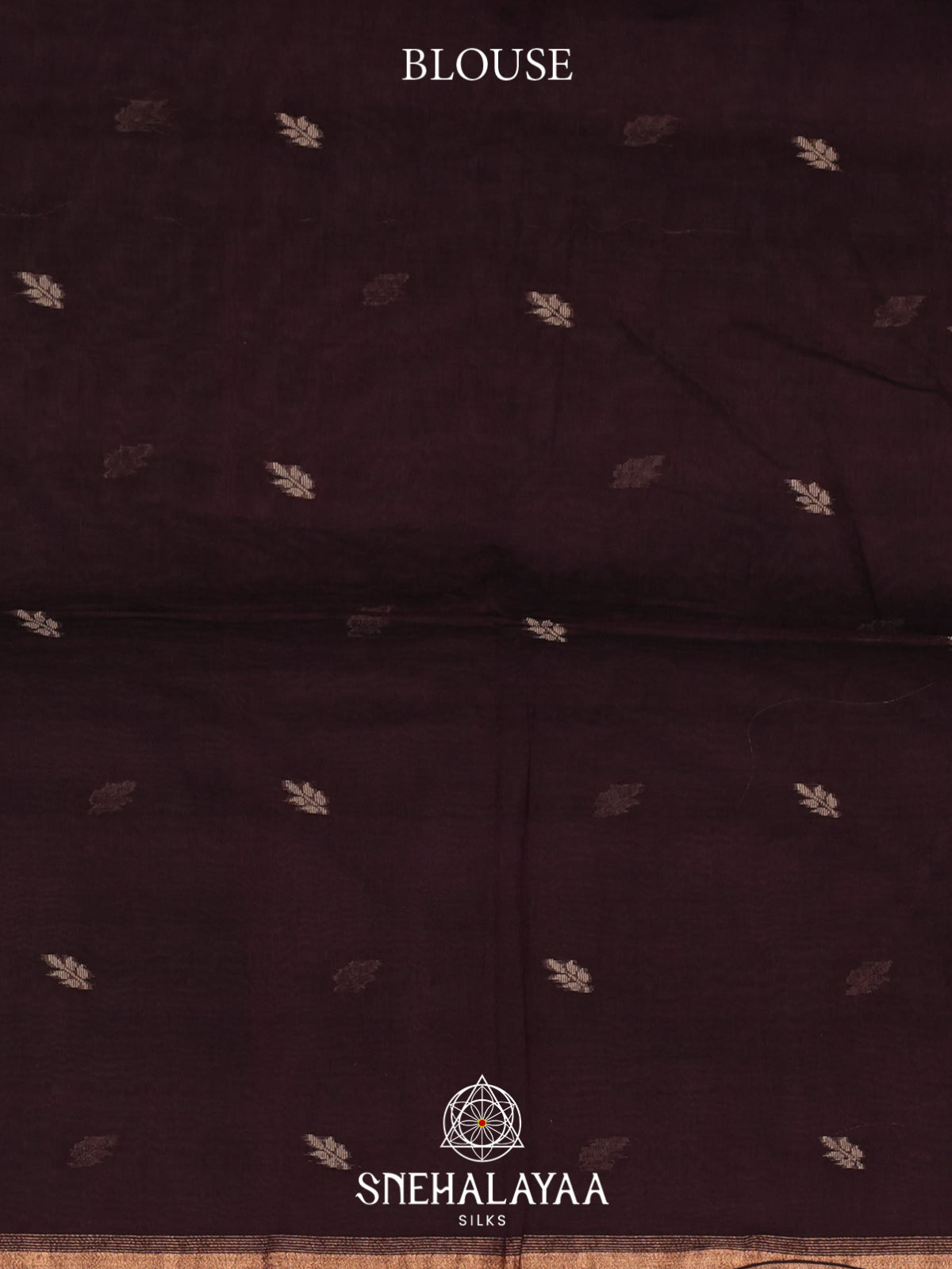 Aubergine Mul Cotton Saree