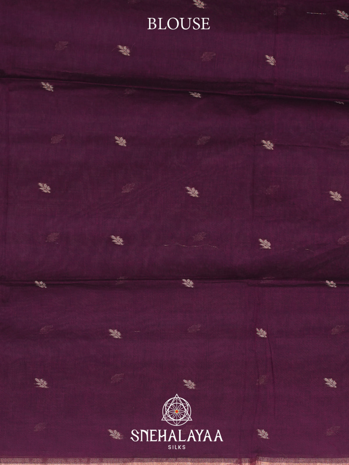 Purple Mul Cotton Saree