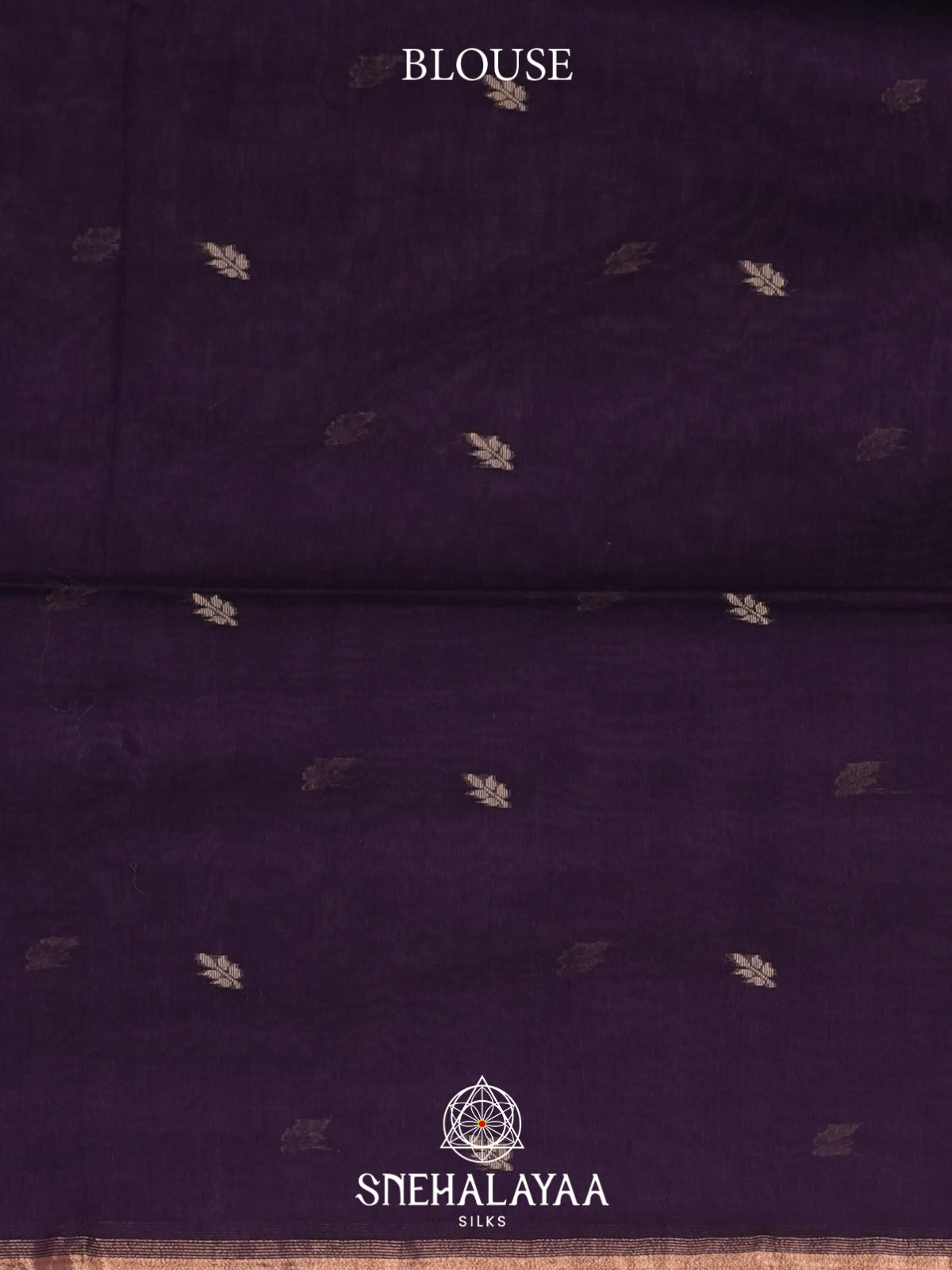 Purple Mul Cotton Saree