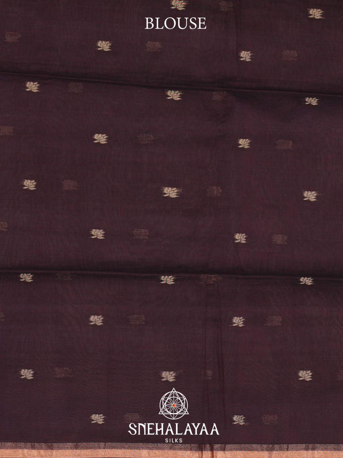 Wine Mul Cotton Saree