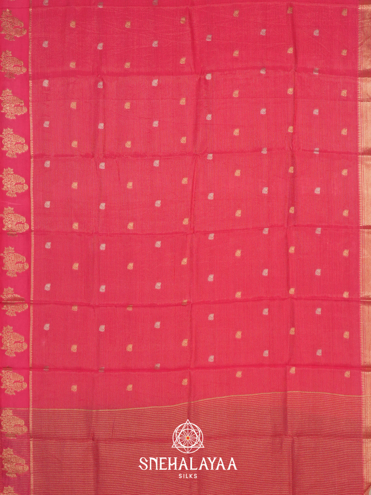 Pink Banarasi Saree