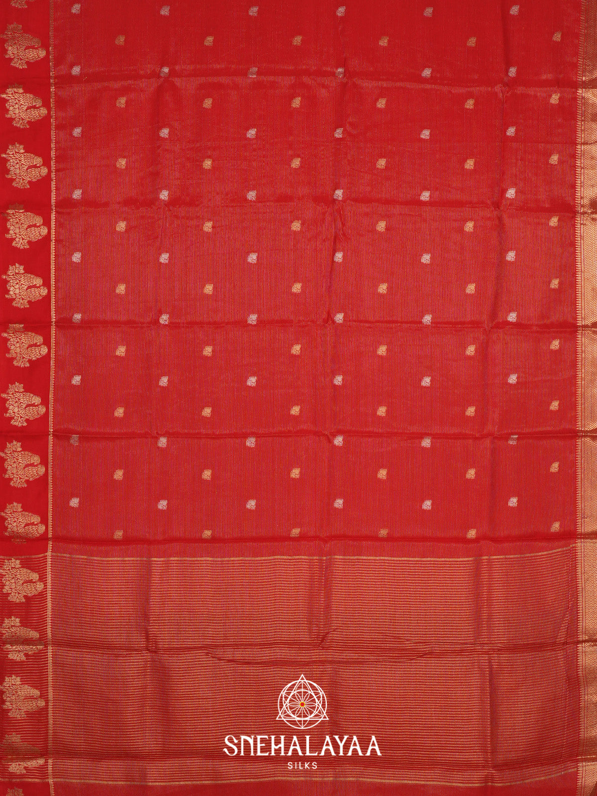 Red Banarasi Saree