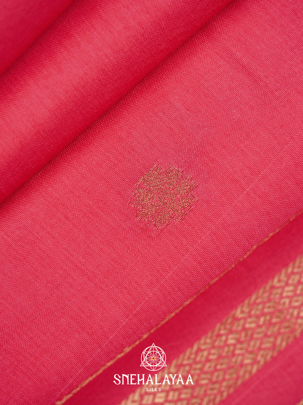 Pink Banarasi Saree