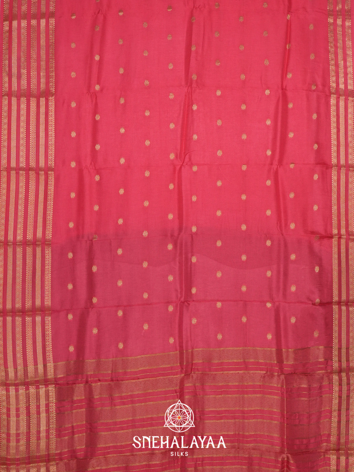 Pink Banarasi Saree