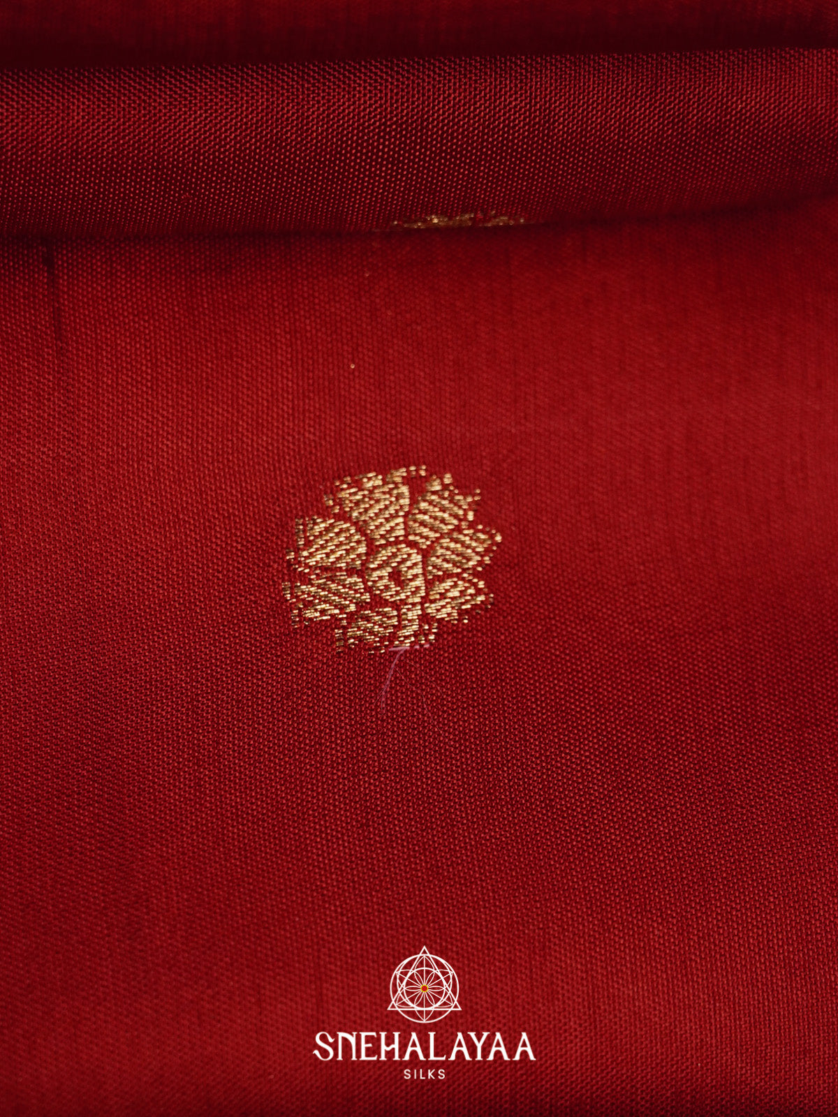 Maroon Banarasi Saree