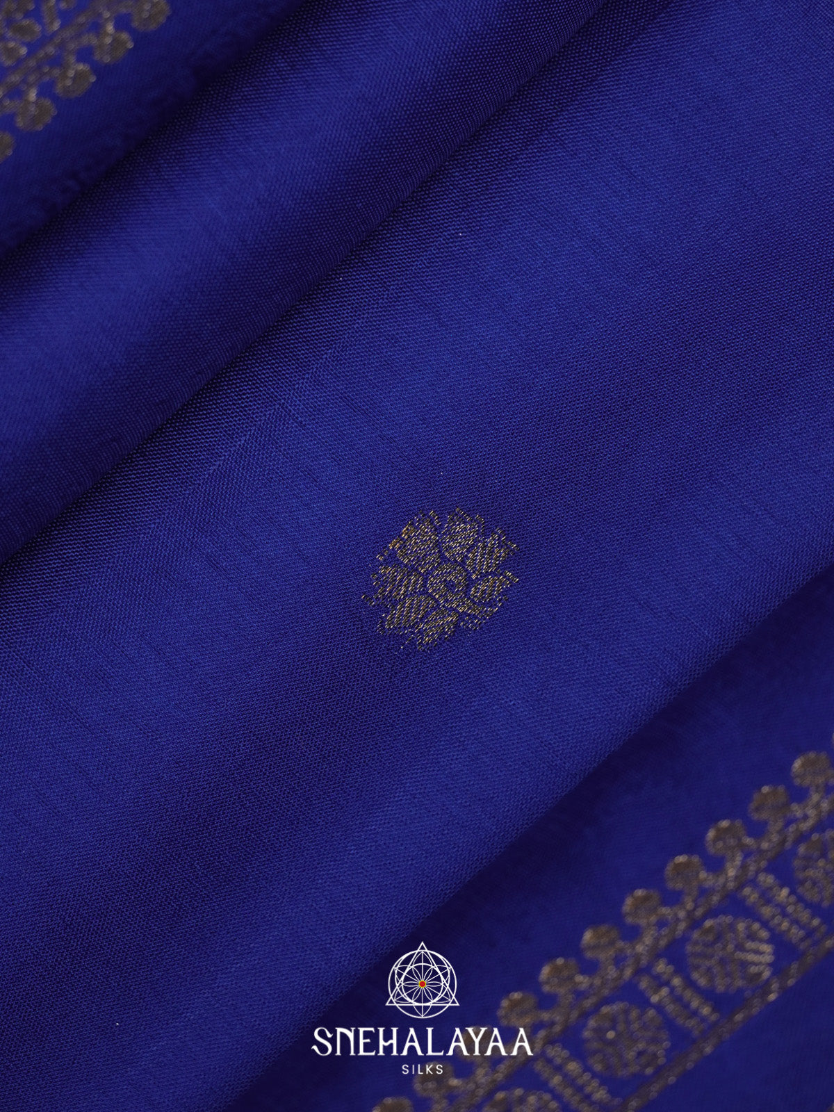 Blue Banarasi Saree
