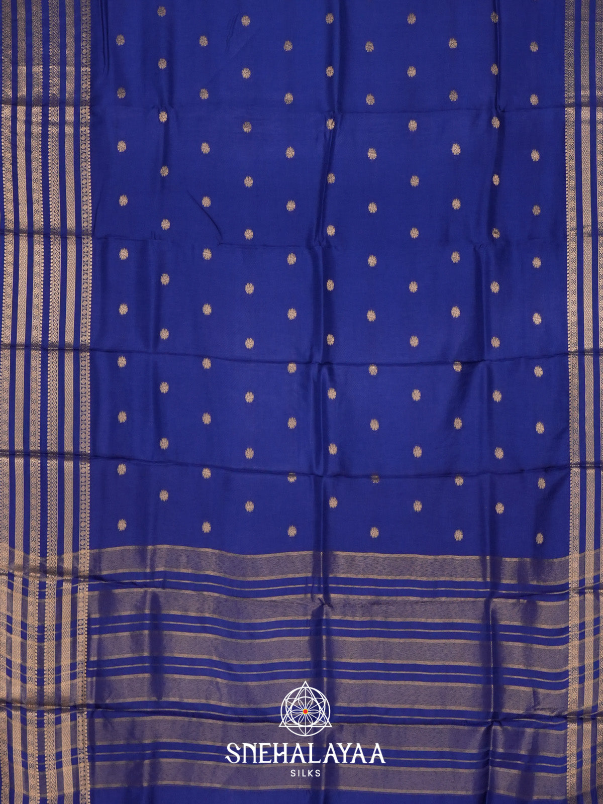 Blue Banarasi Saree