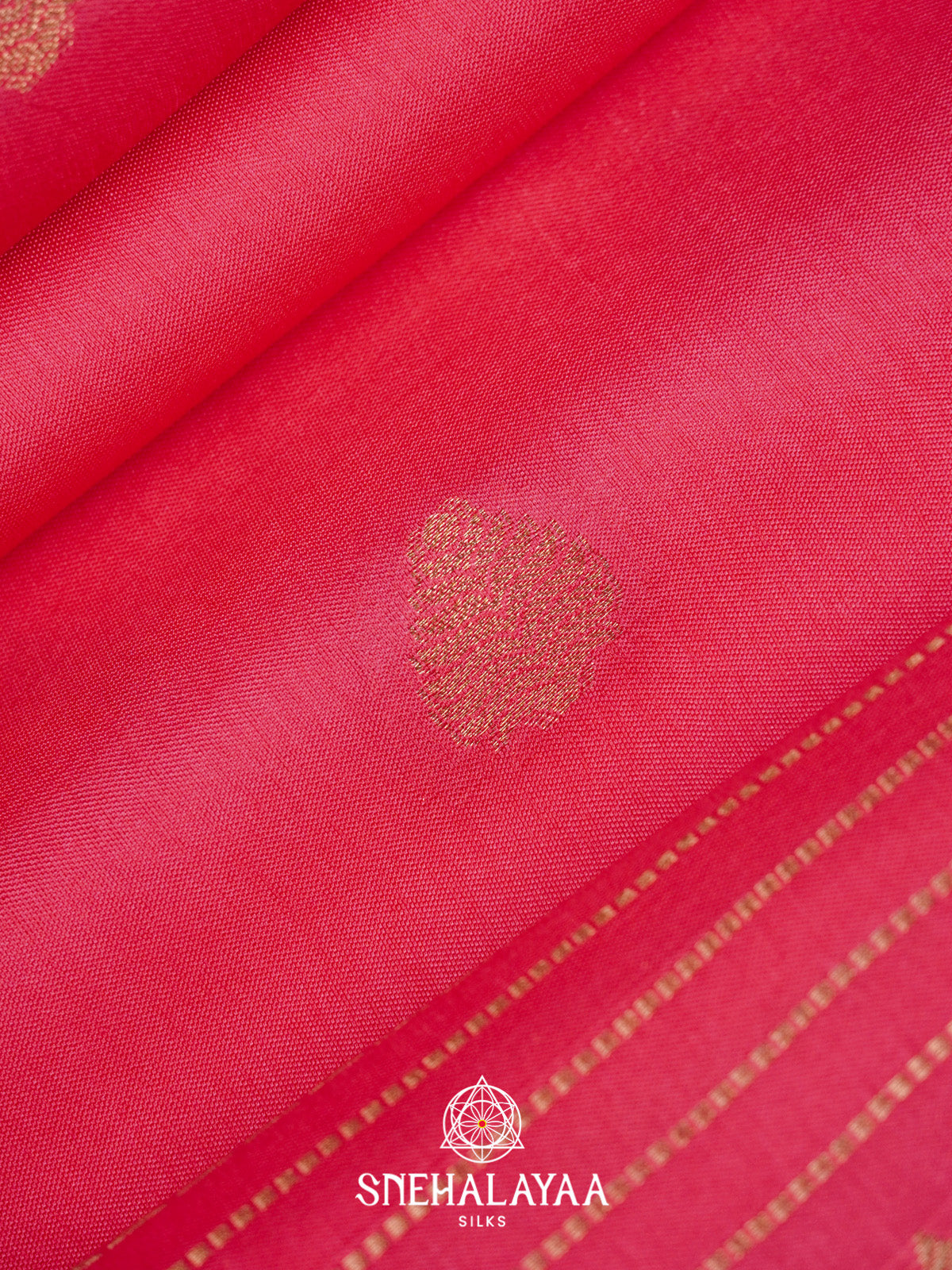 Pink Banarasi Saree