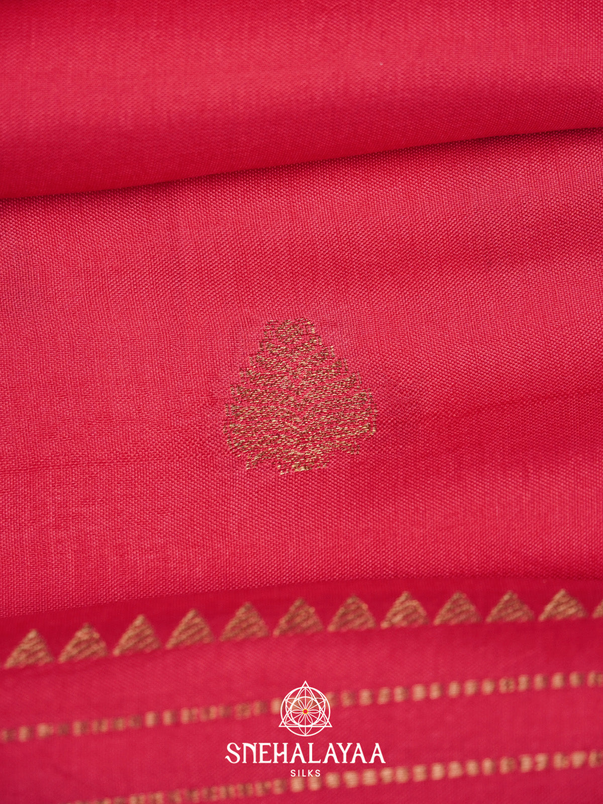 Pink Banarasi Saree